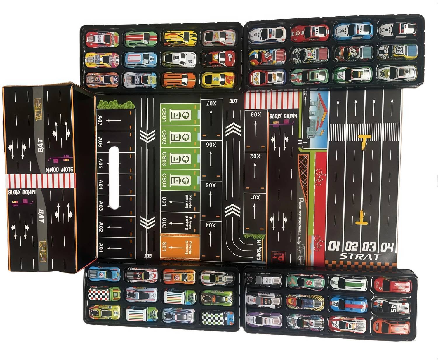 Seboncare 48 Pieces Pull Back Car Set - Image 4