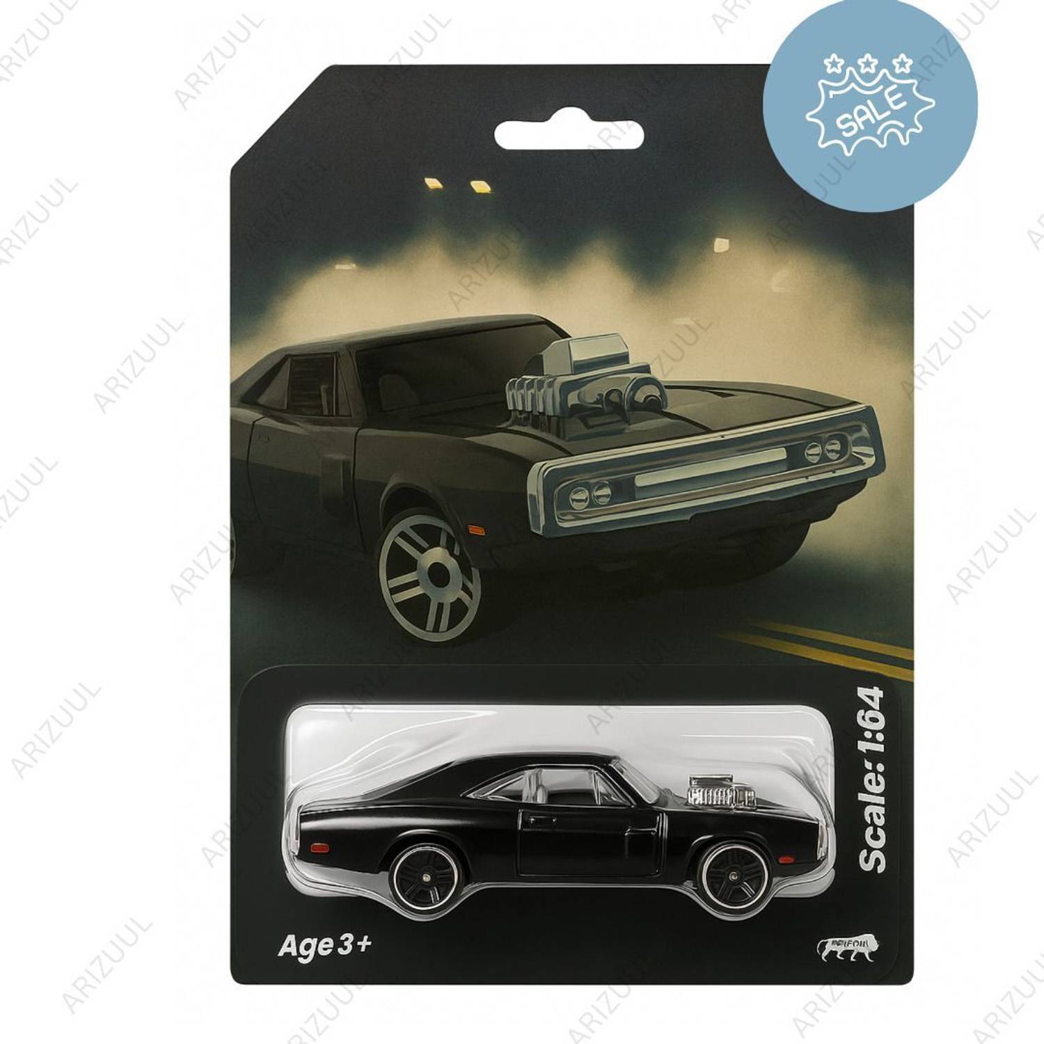 Arizuul 1:64 Dodge Challenger 1970 – High-Quality Metal Toy Car Diecast Toy