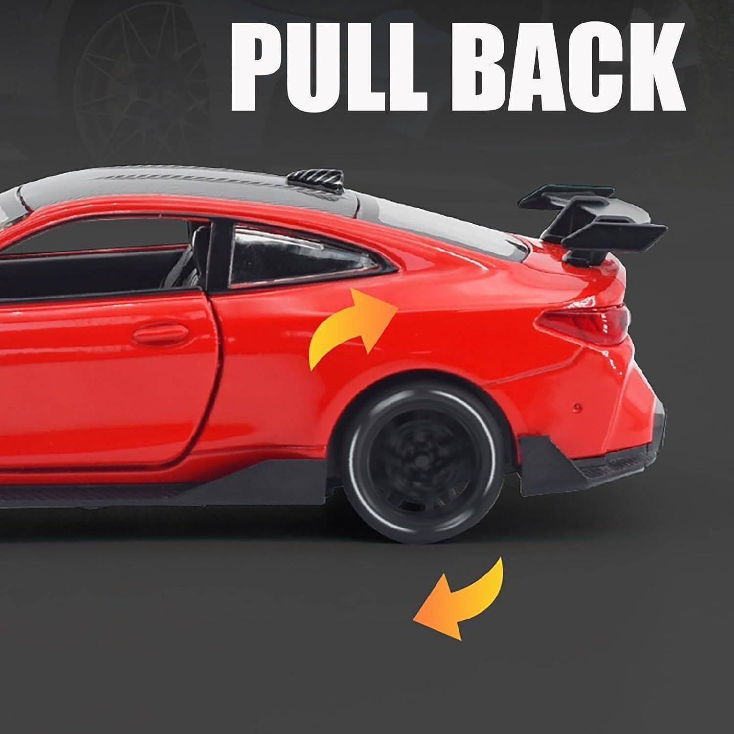 Ragiluxe 1:32 BMW M4 Diecast Toy Car - Image 5
