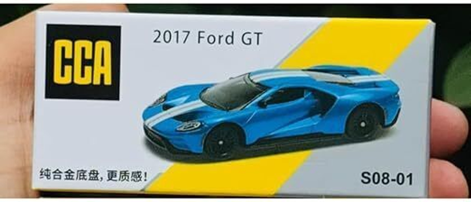 Image of Think Toys ThinkToys 1:64 scale Diecast car CCA Ford GT