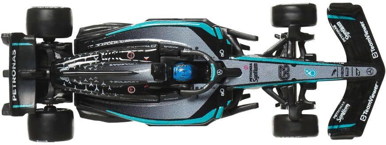 Image of HOT WHEELS HW Premium Race Team Mercedes-Benz - Driver 1 Die-Cast Formula 1 Collectible