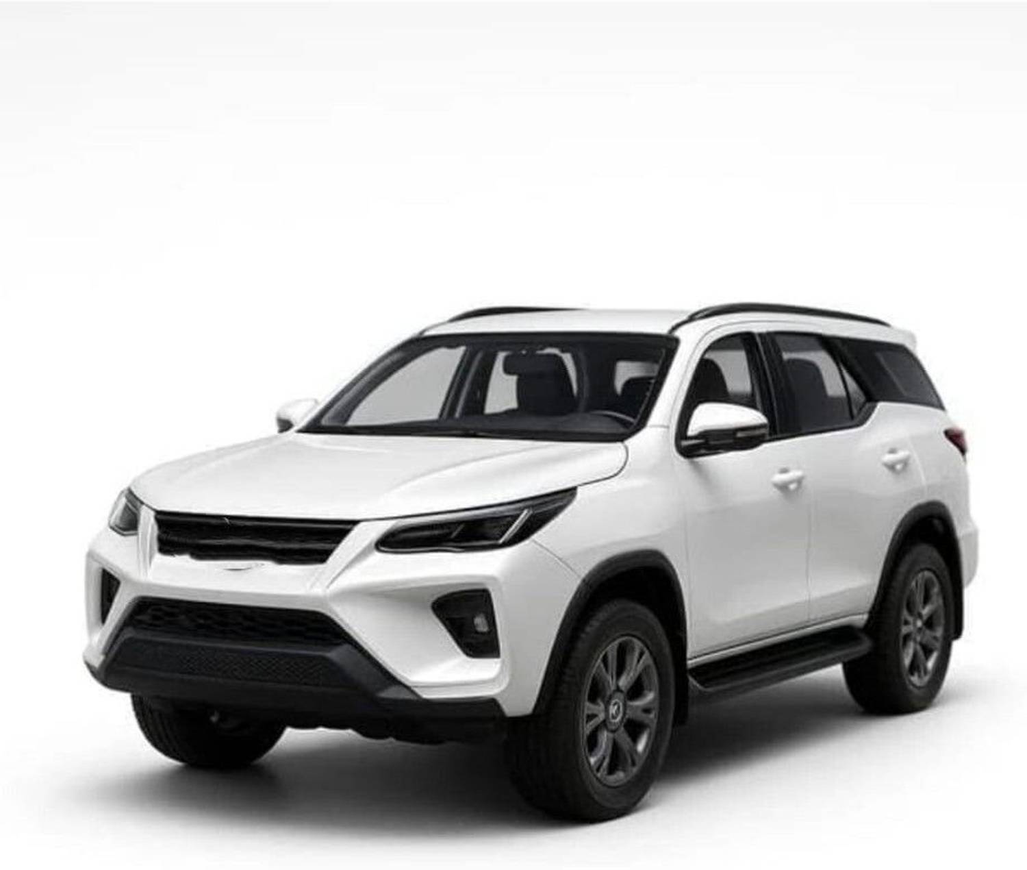 bhuvienterprises Premium Die-Cast Toyota Fortuner Toy Car with Light & Sound |Pull Back