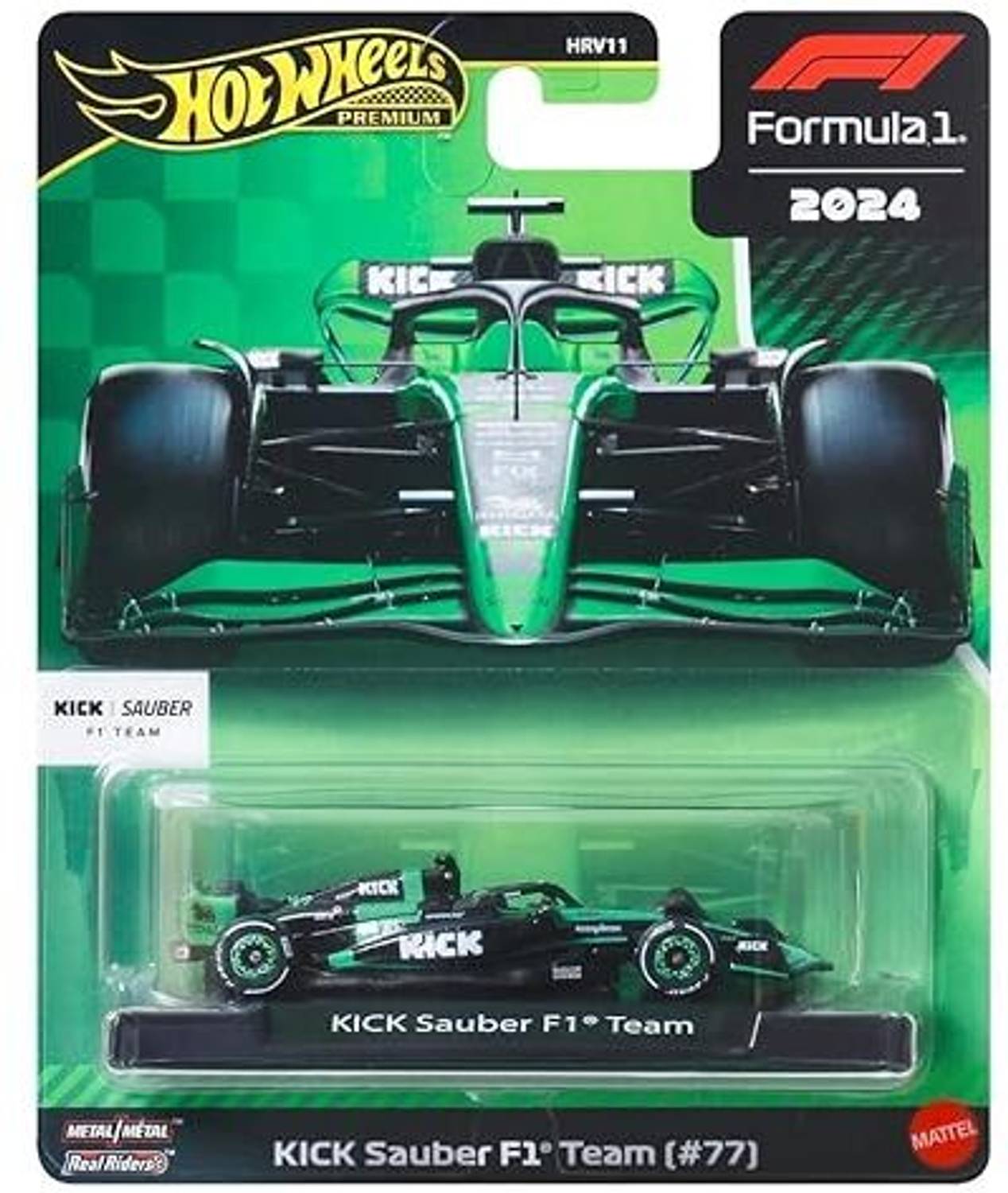 HOT WHEELS KICK Sauber F1 Team [#24] FORMULA 1 2024 - KICK Sauber