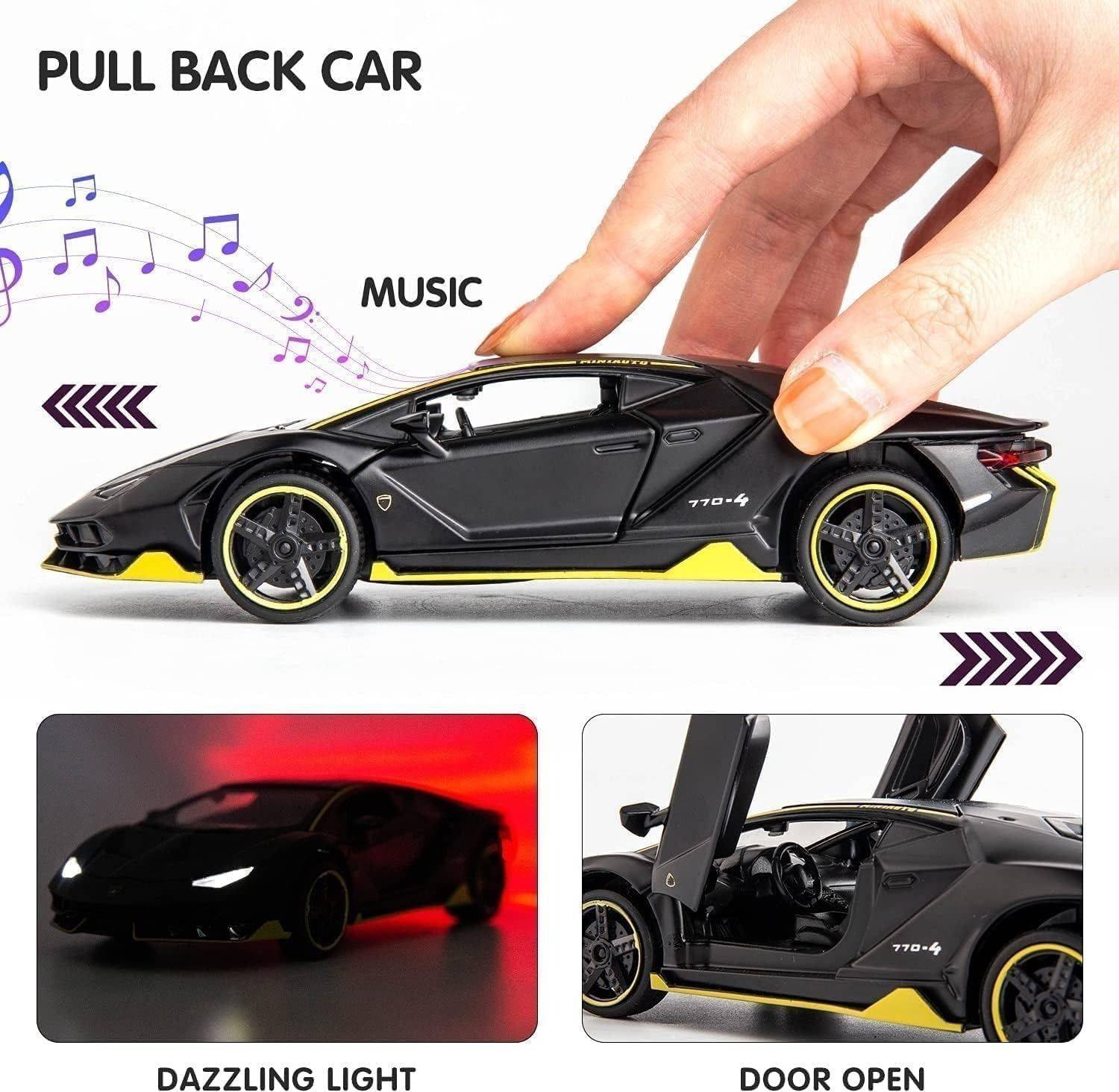 ZUNBELLA 1:32 Scale Luxury SUV Metal Car - Image 5