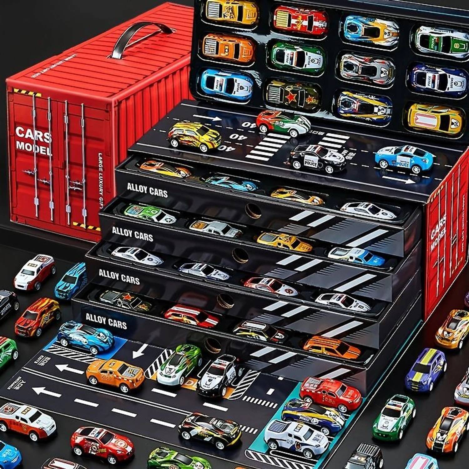 Seboncare 48 Pieces Pull Back Car Set - Image 2