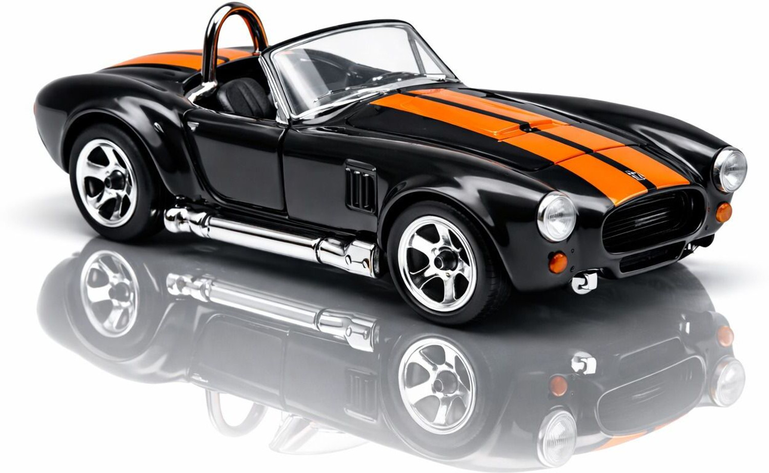 Image of VqueenS 1:64 Scale Shel-by Cobra Die-Cast Metal Car - Free Wheel Mini Toy