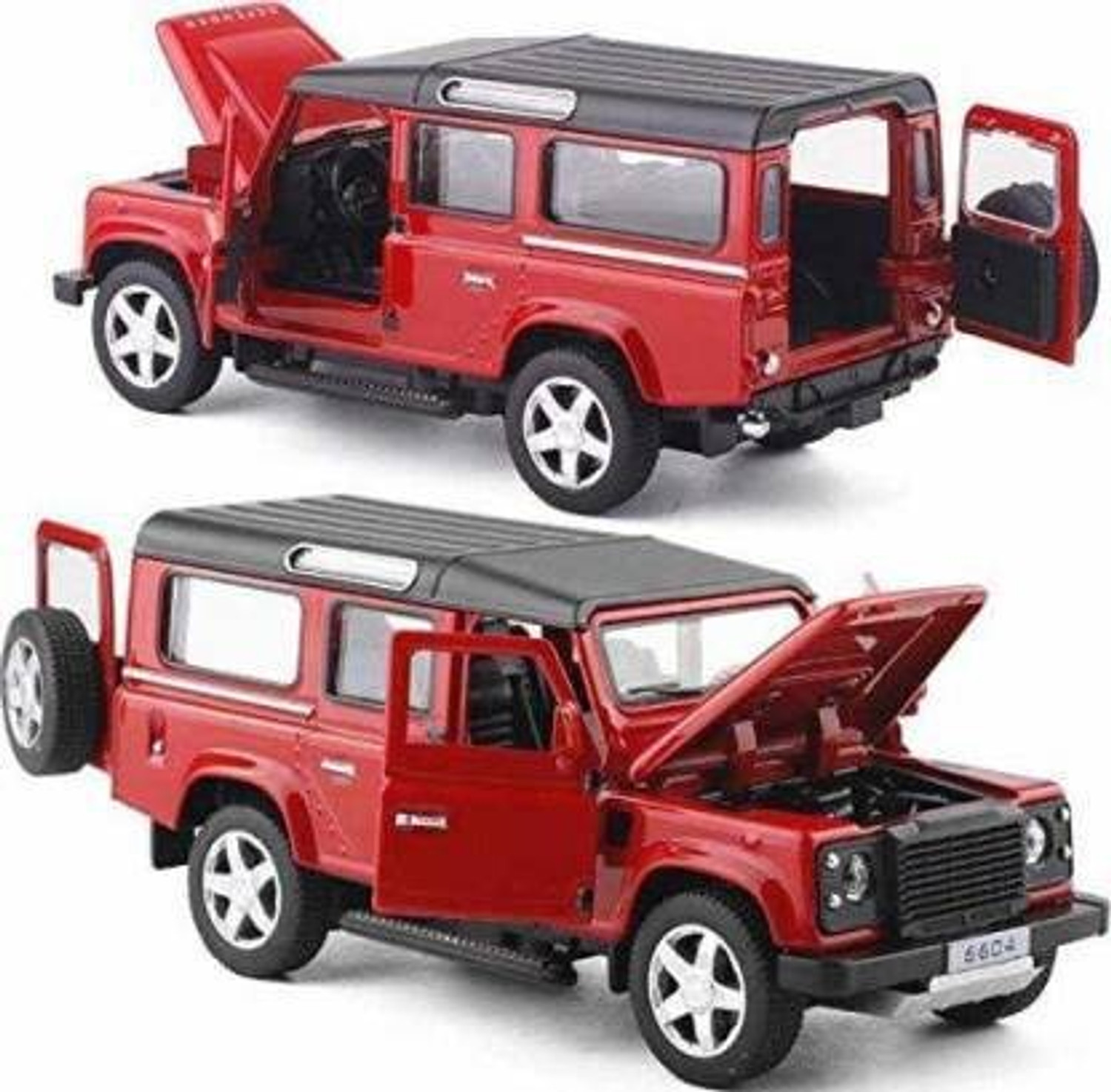 Image of Galactic New 1:32 Die-cast Land Rover Toy car Metal Cars Pullback Toy car for Kids Best Gifts Vehicle Toys for Kids Sound and Light Pull Back Cars Toys & Truck Cars Boys ( Multi Color)(3 Design Available 1 Design Sending)