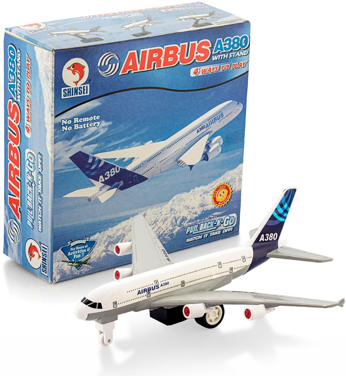 Image of TECHZAGE Aircraft Model Airbus A 380,Plane Airplane Model Toy Planes Diecast Alloy Metal