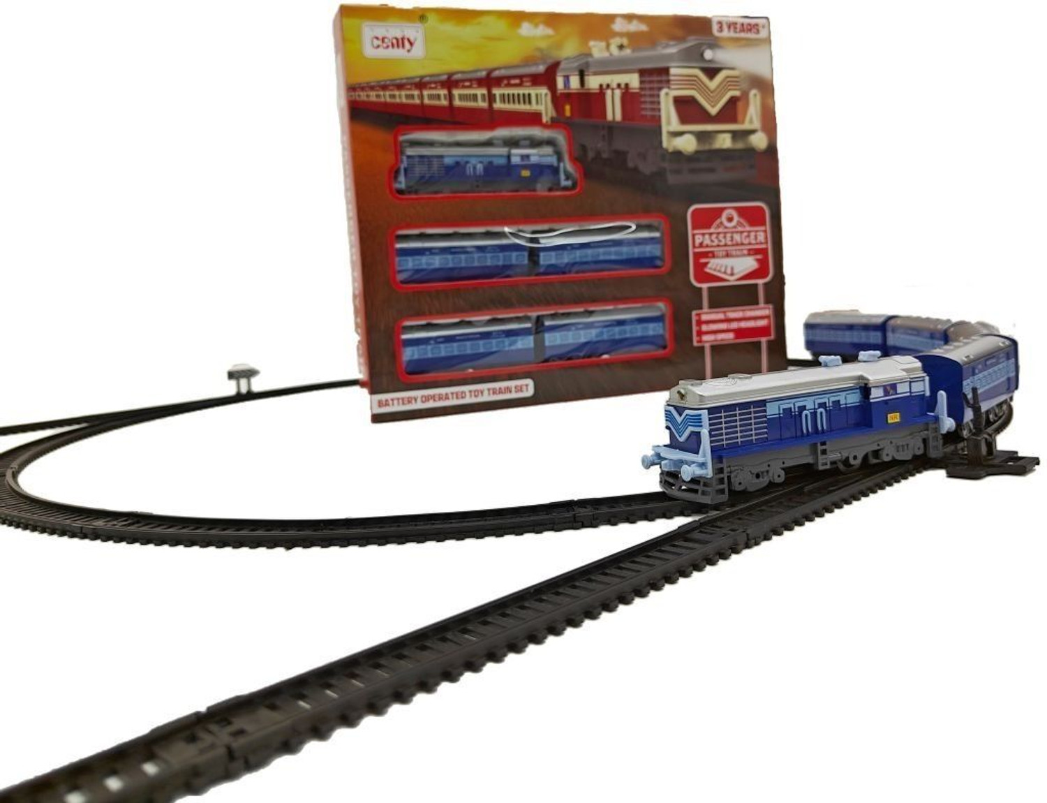 Image of Kidz N Toys battery operated toy train with manual track changer Train Toy