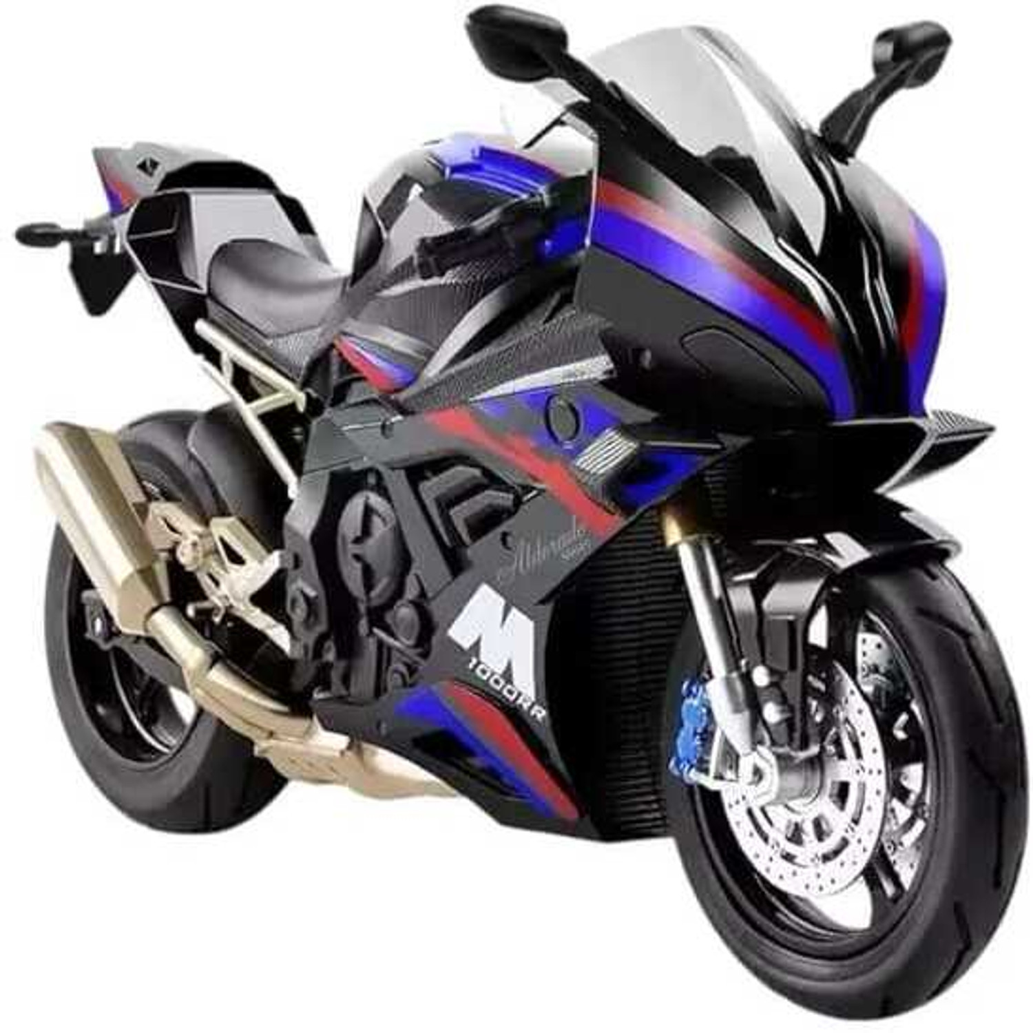 Image of ZHASK All New 1:10 BMVV S1000r Motorcycle Model and Toy for Collectors