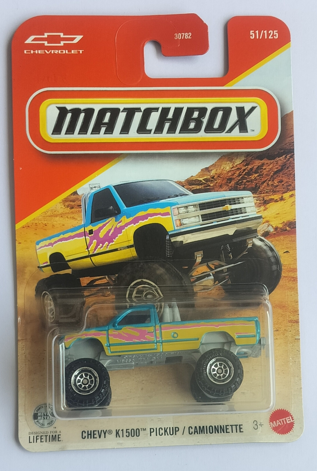 Image of MATCHBOX (30782) CHEVY K1500 PICKUP TOY CAR