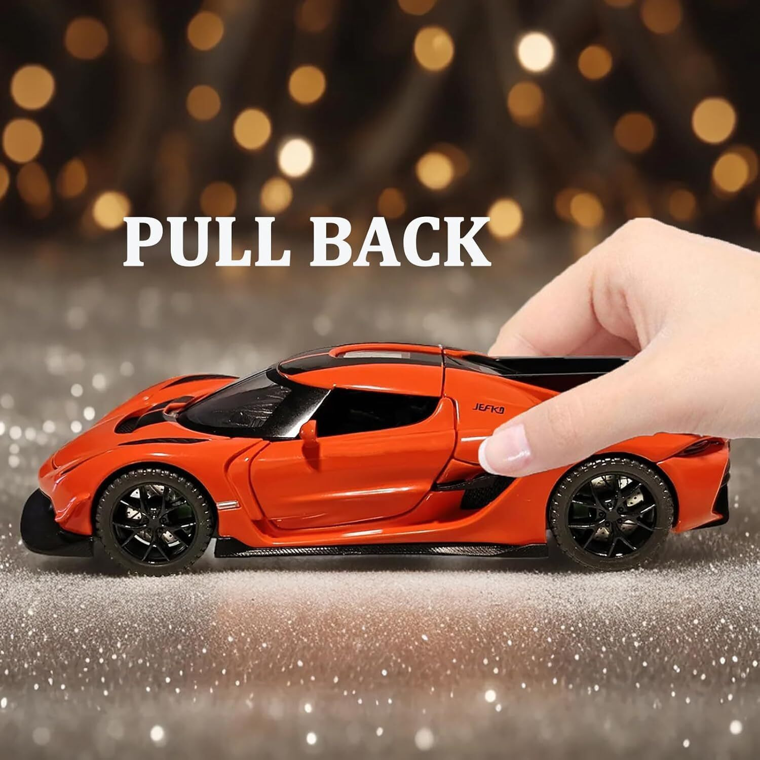 Image of ZHASK 1:32 Scale Koenigsegg Jesko Die-Cast Toy Car | Pull Back Car