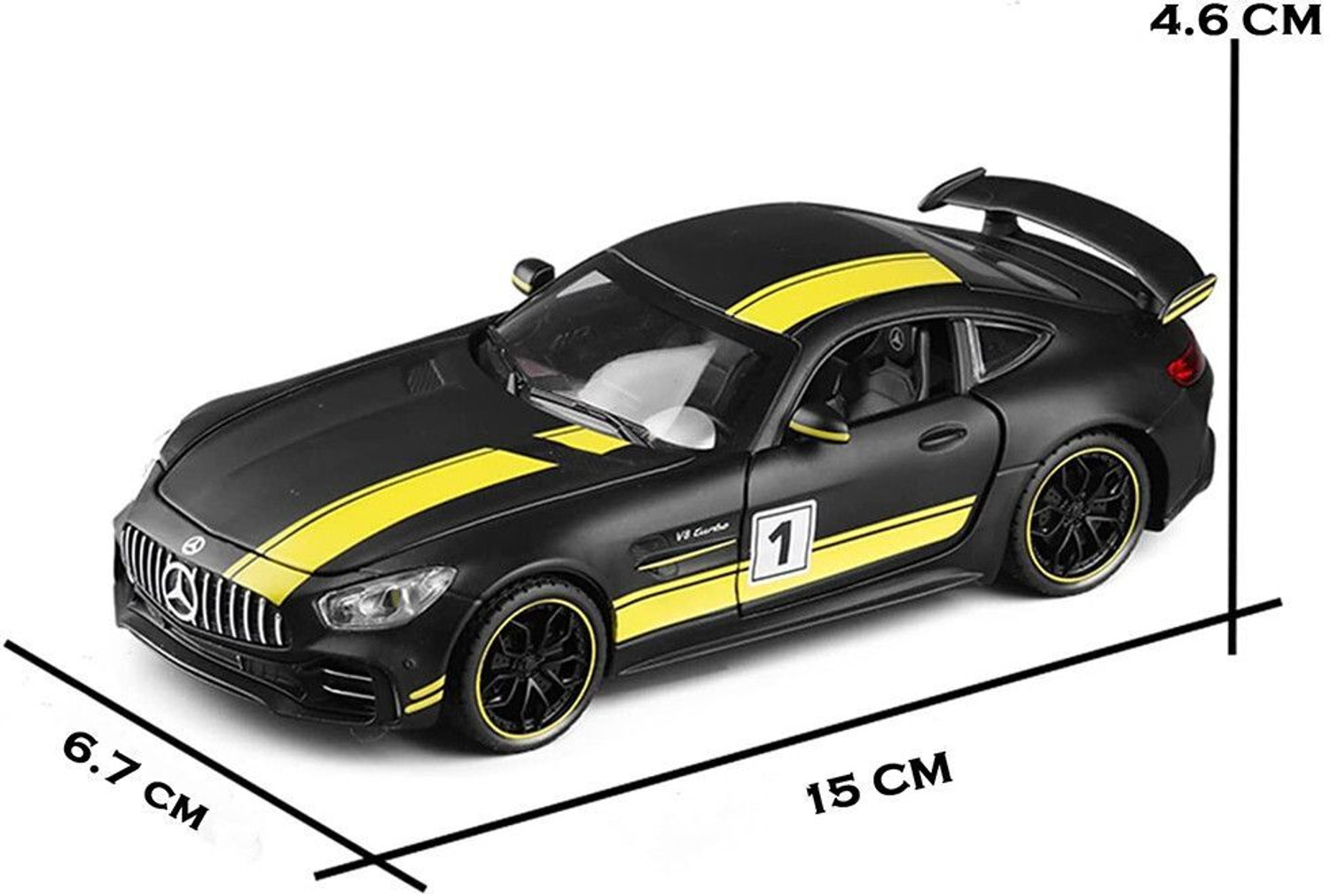 Image of SKBD 1:32 Die-cast Metal Model Car AMG-Toy Car-SKB14