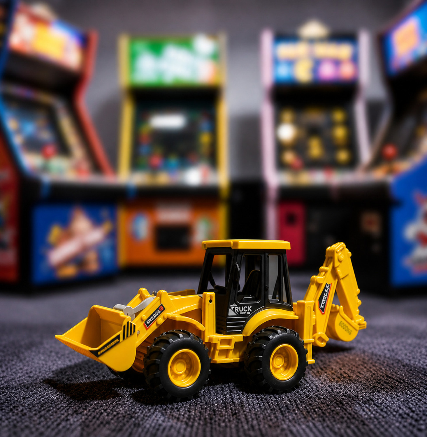 Image of Stonepeak Mini JCB Toy Truck for Boys