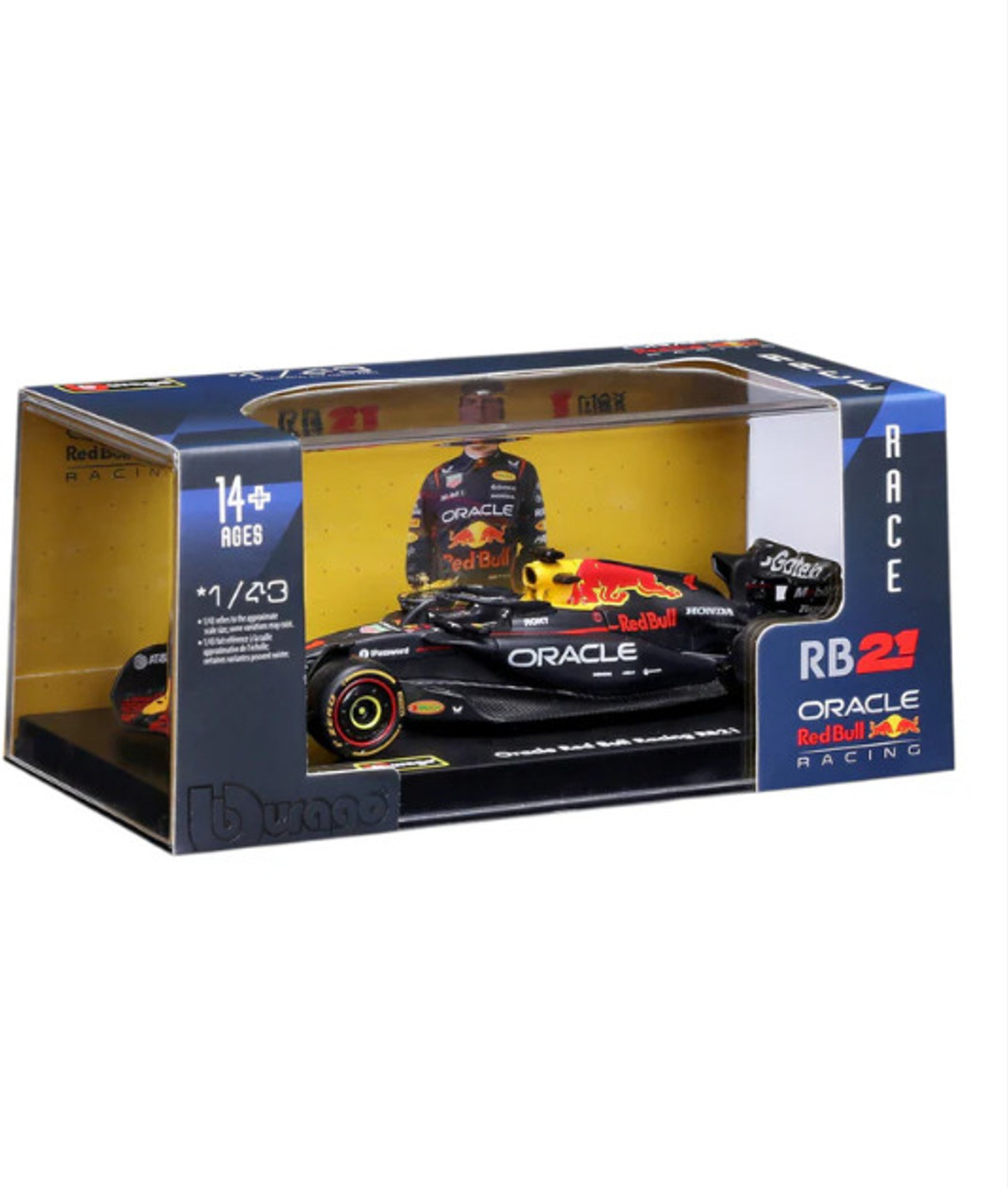 Image of Bburago 2025 formula 1 ( f1 ) oracle red bull racing rb21 18-38233v