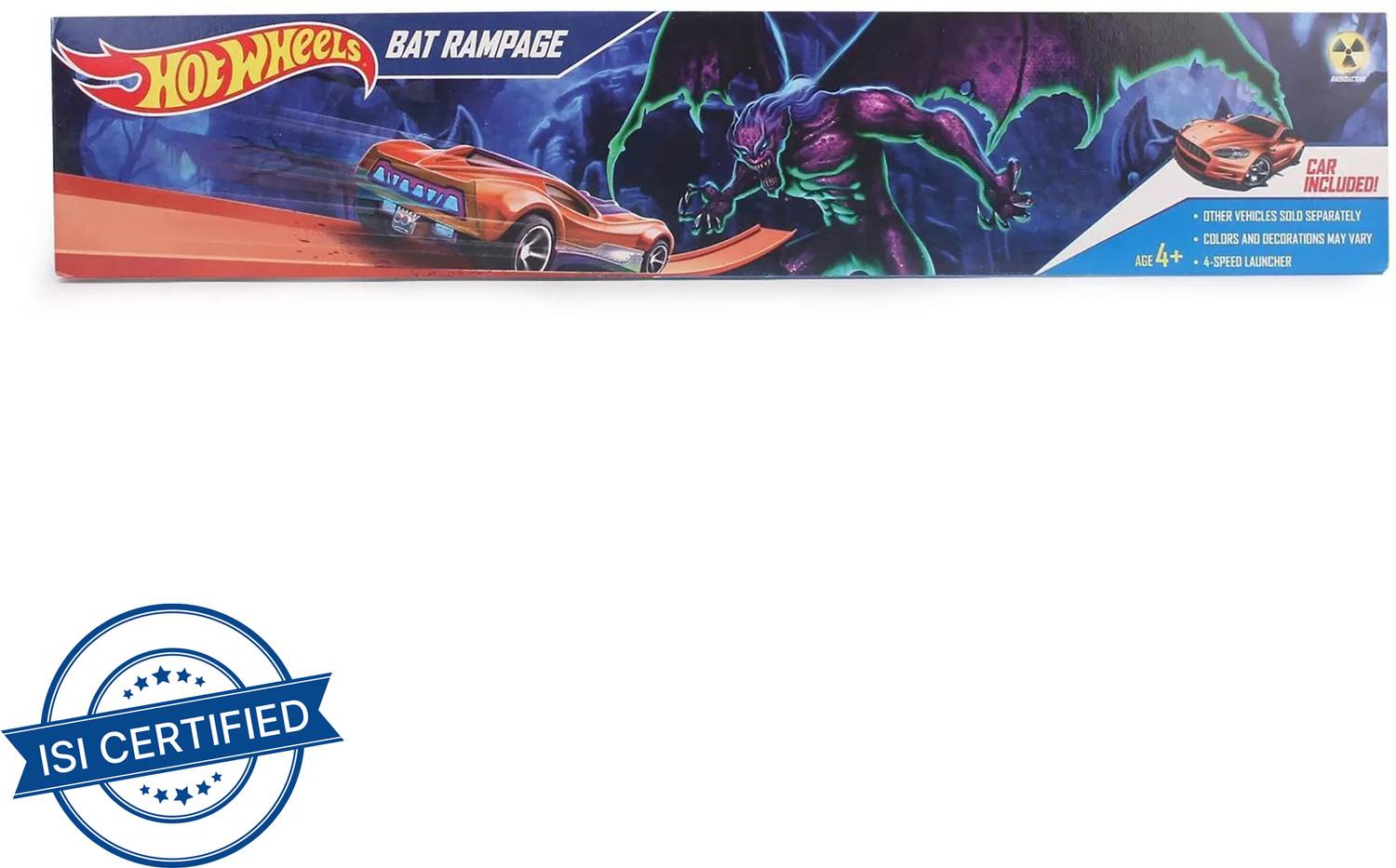 HOT WHEELS Space Bat Rampage trackset includes 1 Die-cast car