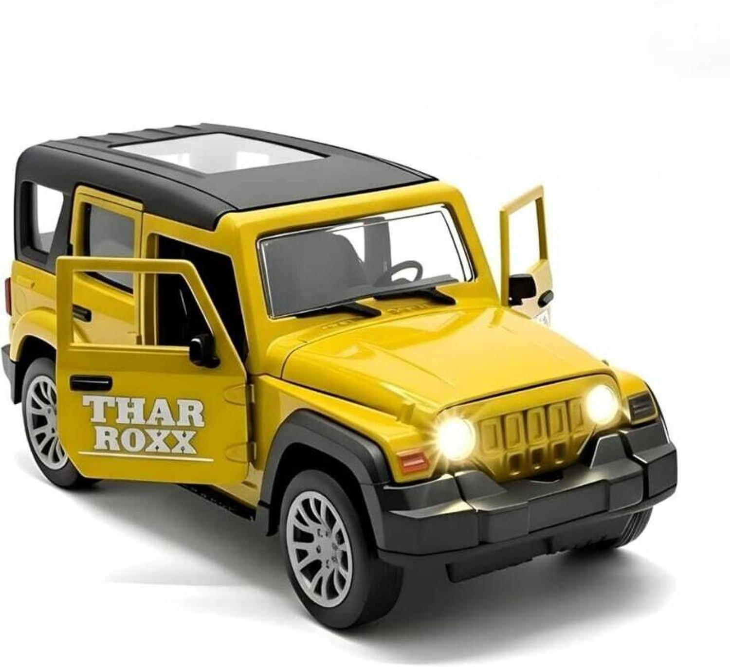 Image of bhuvienterprises Die-Cast THAR Roxx Toy Car with Light & Music| Perfect 4 Gifts
