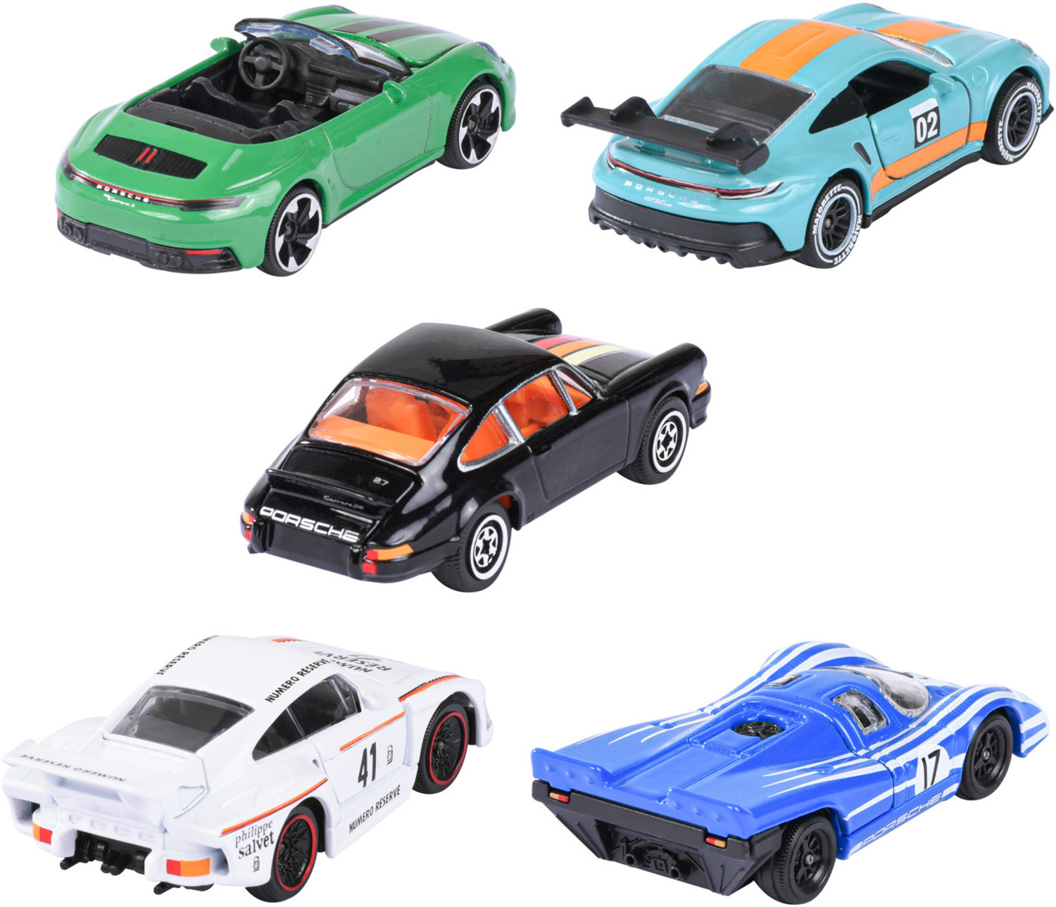 Image of Majorette Porsche 5 Pieces Giftpack
