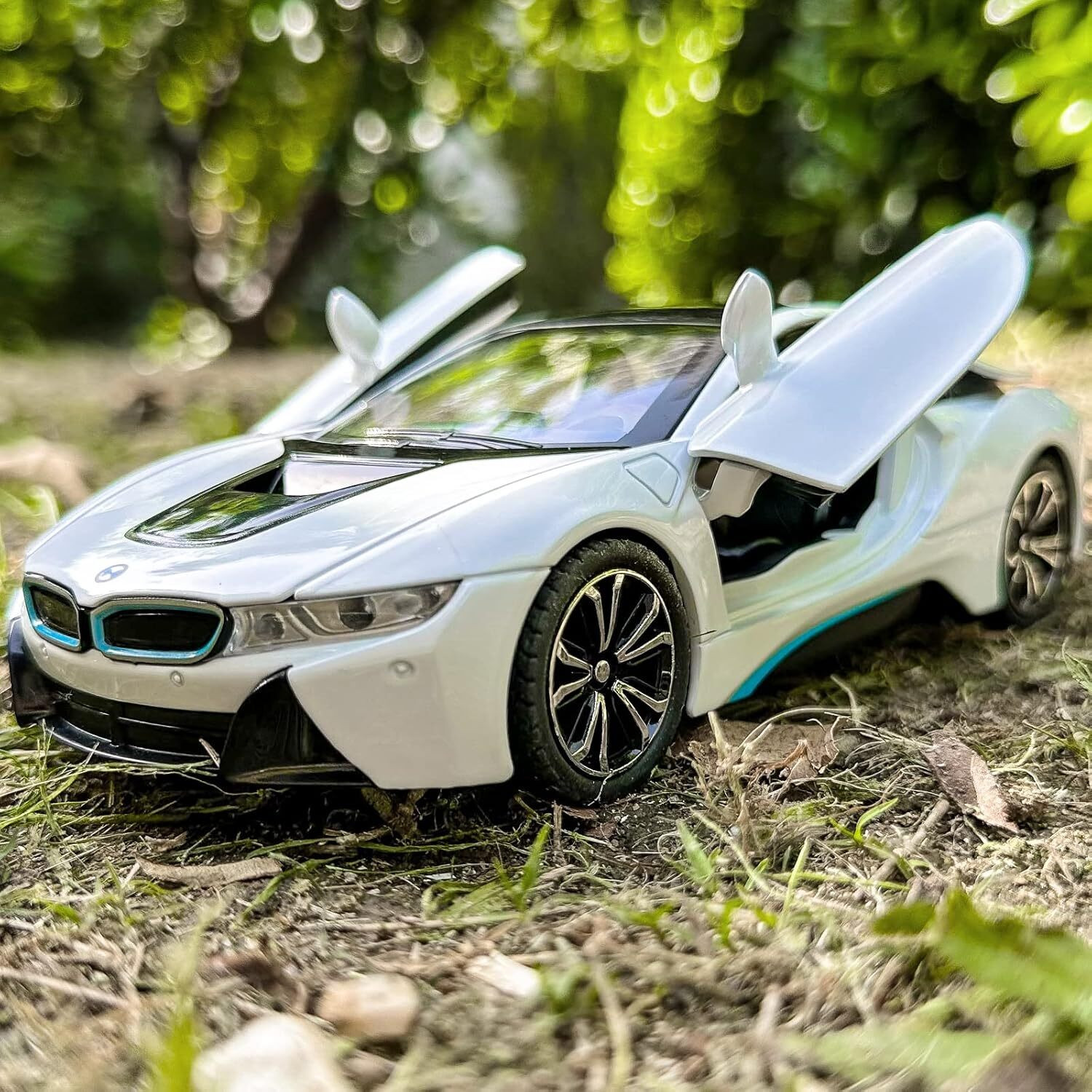Image of ARNIYAVALA 1 /24 scale for BMW I8 Model Car, Zinc Alloy Pull Back Toy car for kids