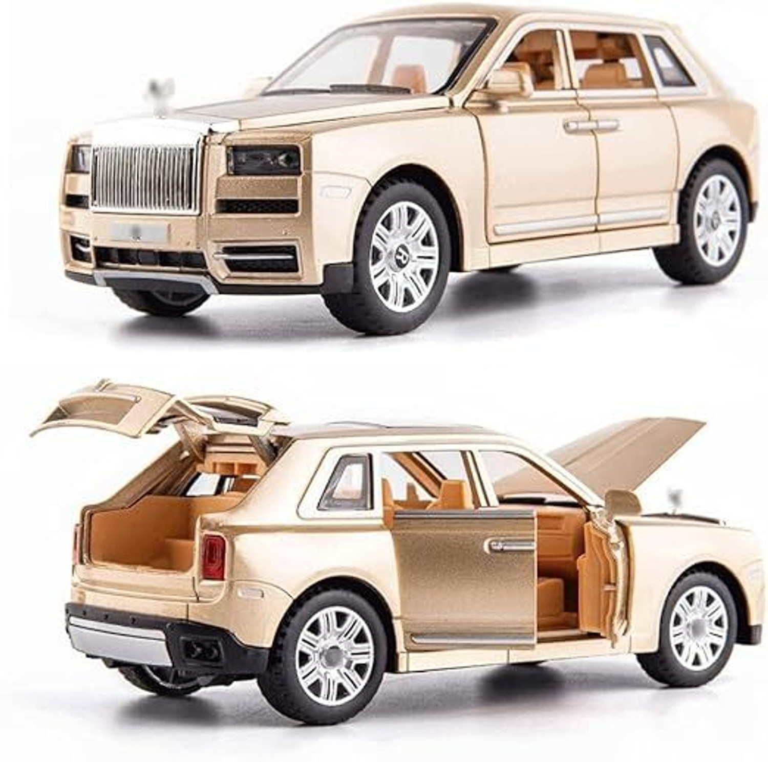 Image of Myrra Big Size Rolls-Royce Cullinan Model Car Exclusive Alloy Metal Car