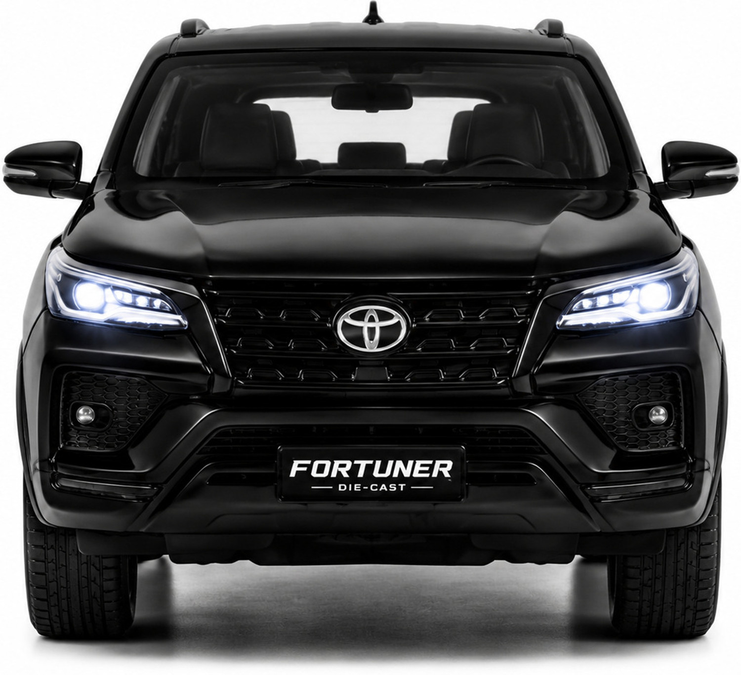 Image of Kookivo Fortuner Legender Kids Metal Toy Car | 3 Doors Openable | Metal Body