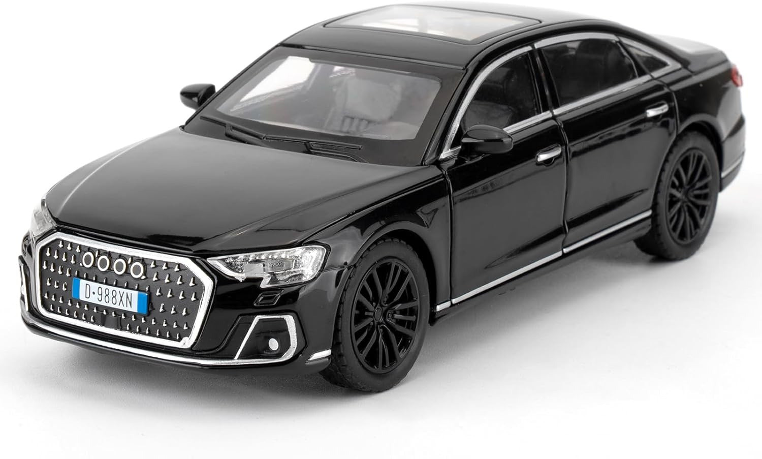 Image of Zuuluzrs 1 /32 audi A8 Model Car Toy Pullback The Car For Move It Forward
