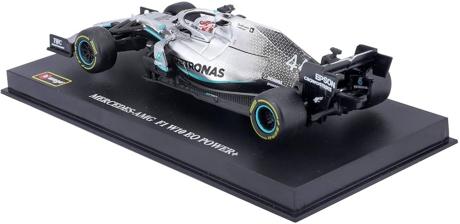 GKNEX 1:43 Scale Mercedes Amg Petronas F1 W10 Eq Power+ Miniature