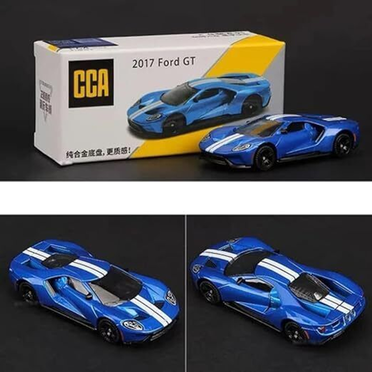 Image of Think Toys ThinkToys 1:64 scale Diecast car CCA Ford GT