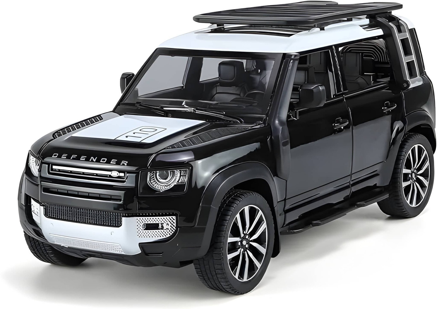 Image of paridhi enterprises Luxury Defender 1:32 Die-Cast Metal Toy Car with Openable Door (MULTICOLOR)