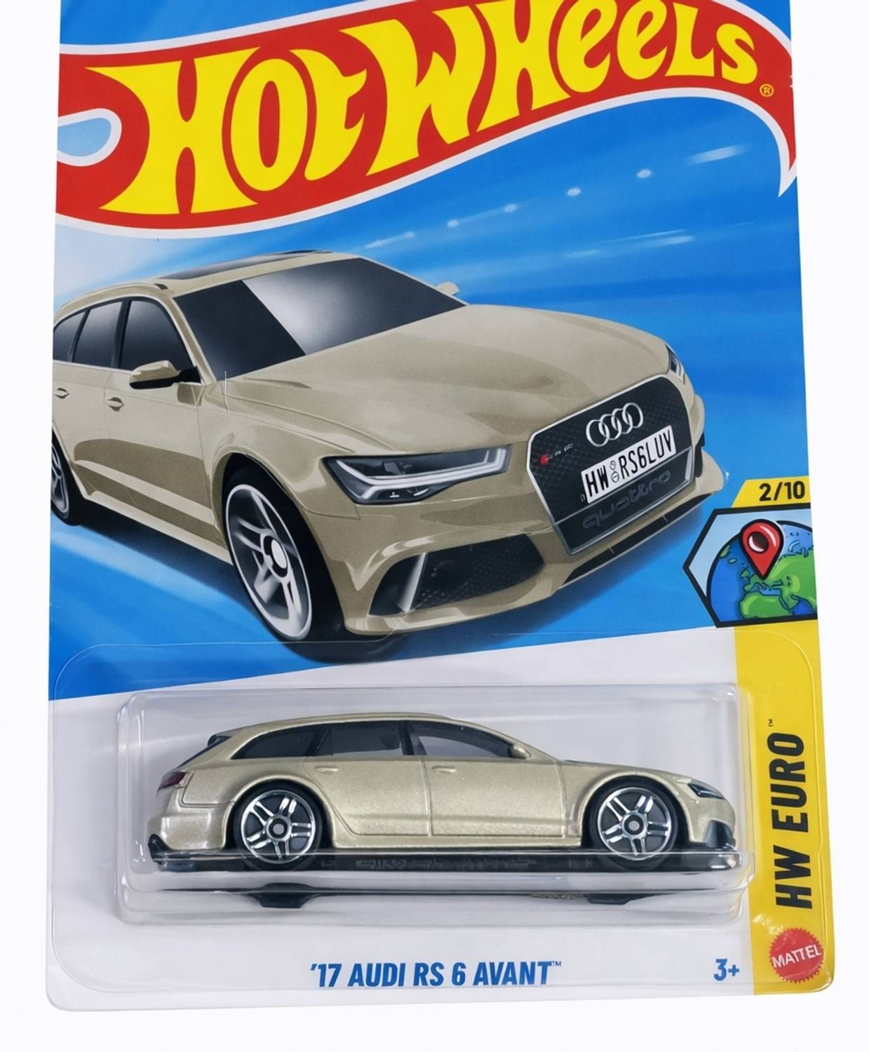 Hot Wheels Audi RS6 Avanté 2/10 Die Cast Toy Car - Image 2
