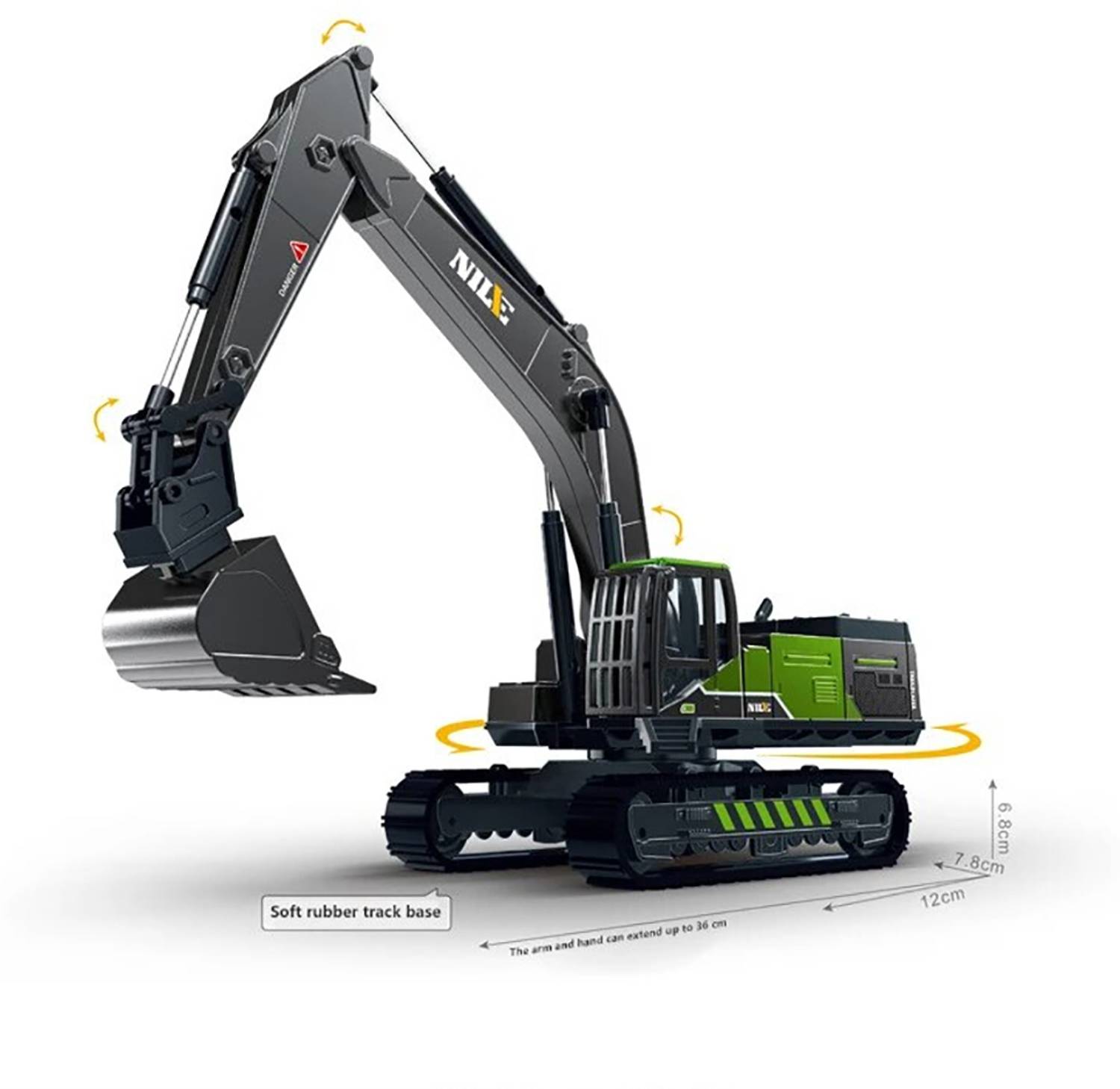 DEUSON Unbreakable JCB Excavator Toy - Image 2