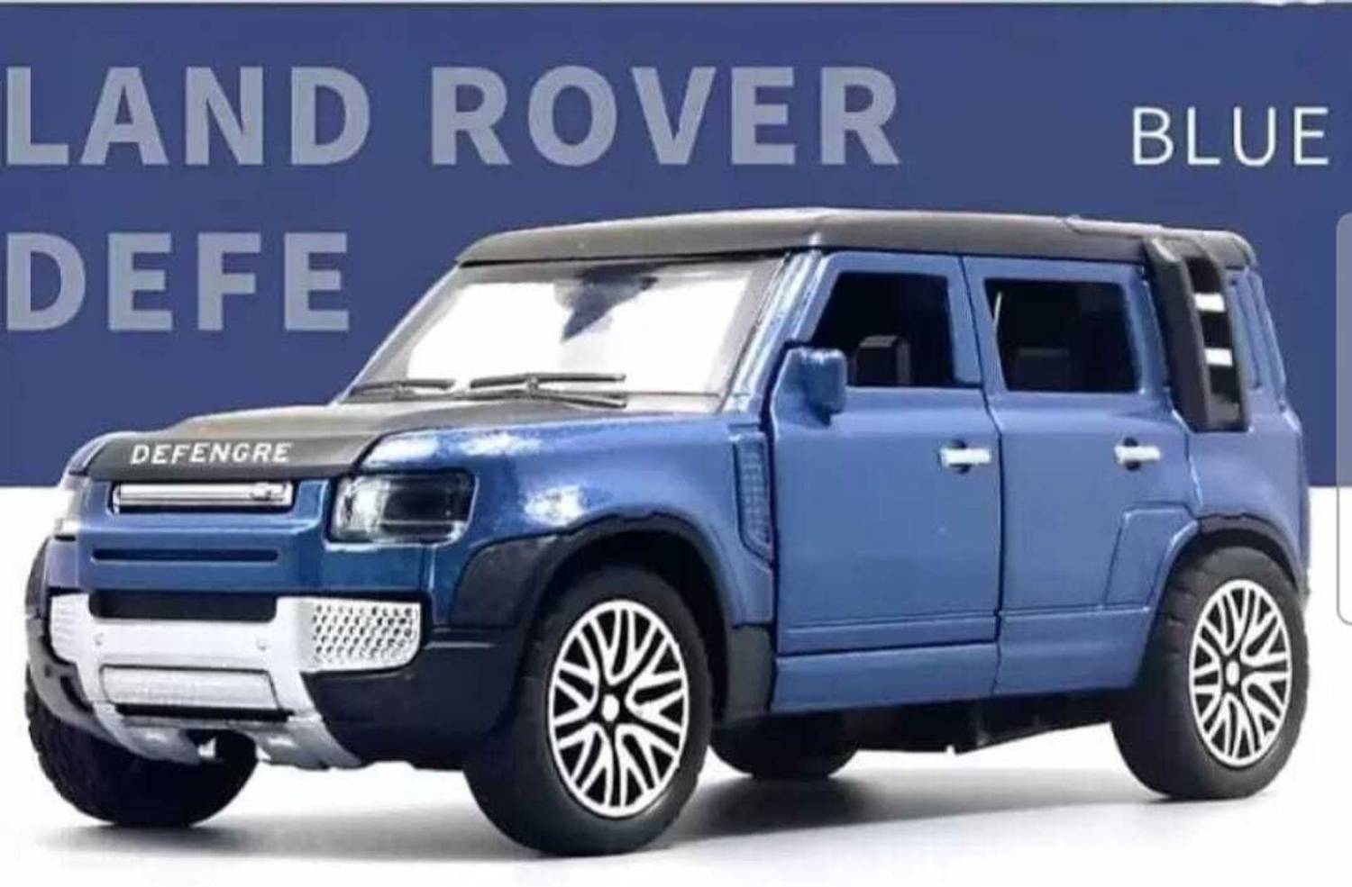 Storex Land Rover Defender Simulation Metal Car: Openable Doors