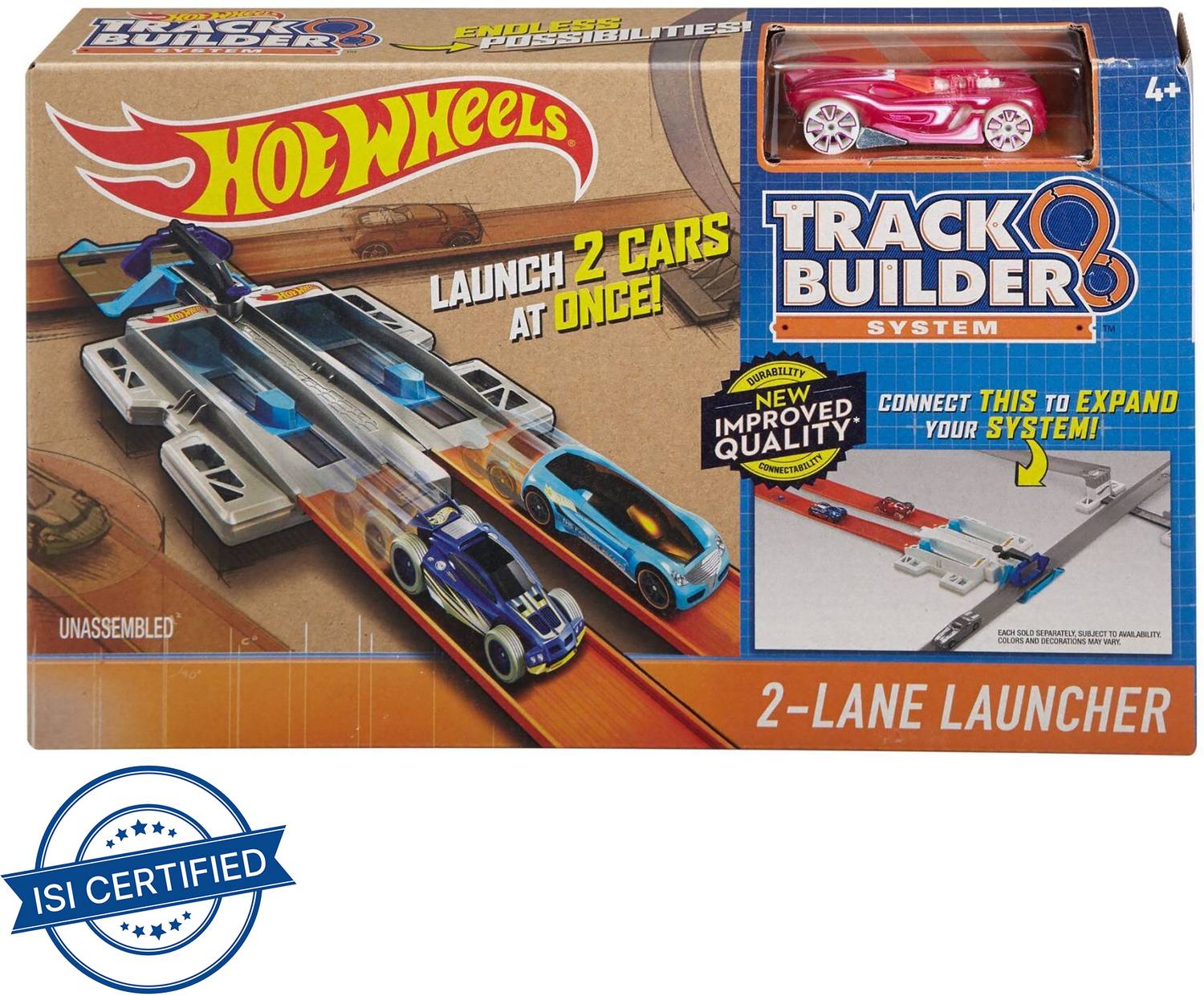 HOT WHEELS Track Builder Essentials With Car - Track Builder