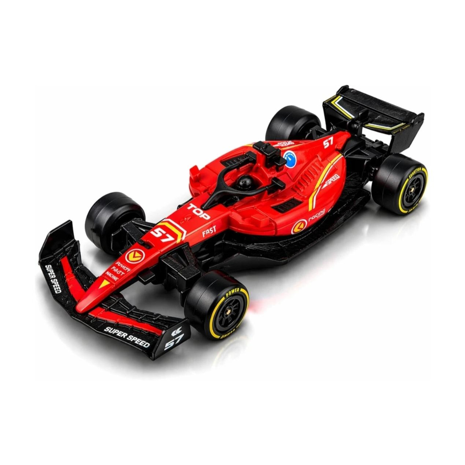 Image of Atharv Enterprises Formula 1 Die Cast Racing Car Metal Toy-Pull Back Action (Red, Pack of 1)