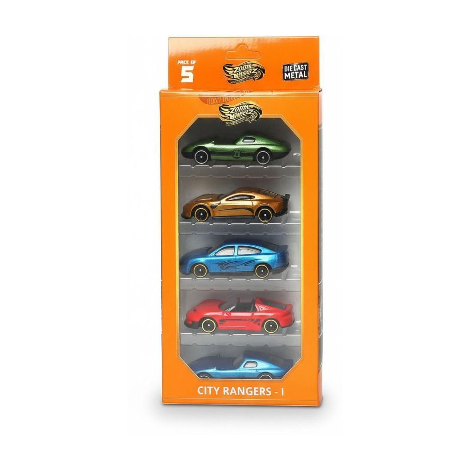 Toyspree Zoom Wheelz Die Cast Metal Car - Assorted Color & Models