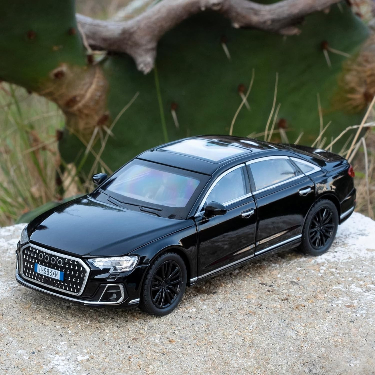 Image of Zuuluzrs 1 /32 audi A8 Model Car Toy Pullback The Car For Move It Forward