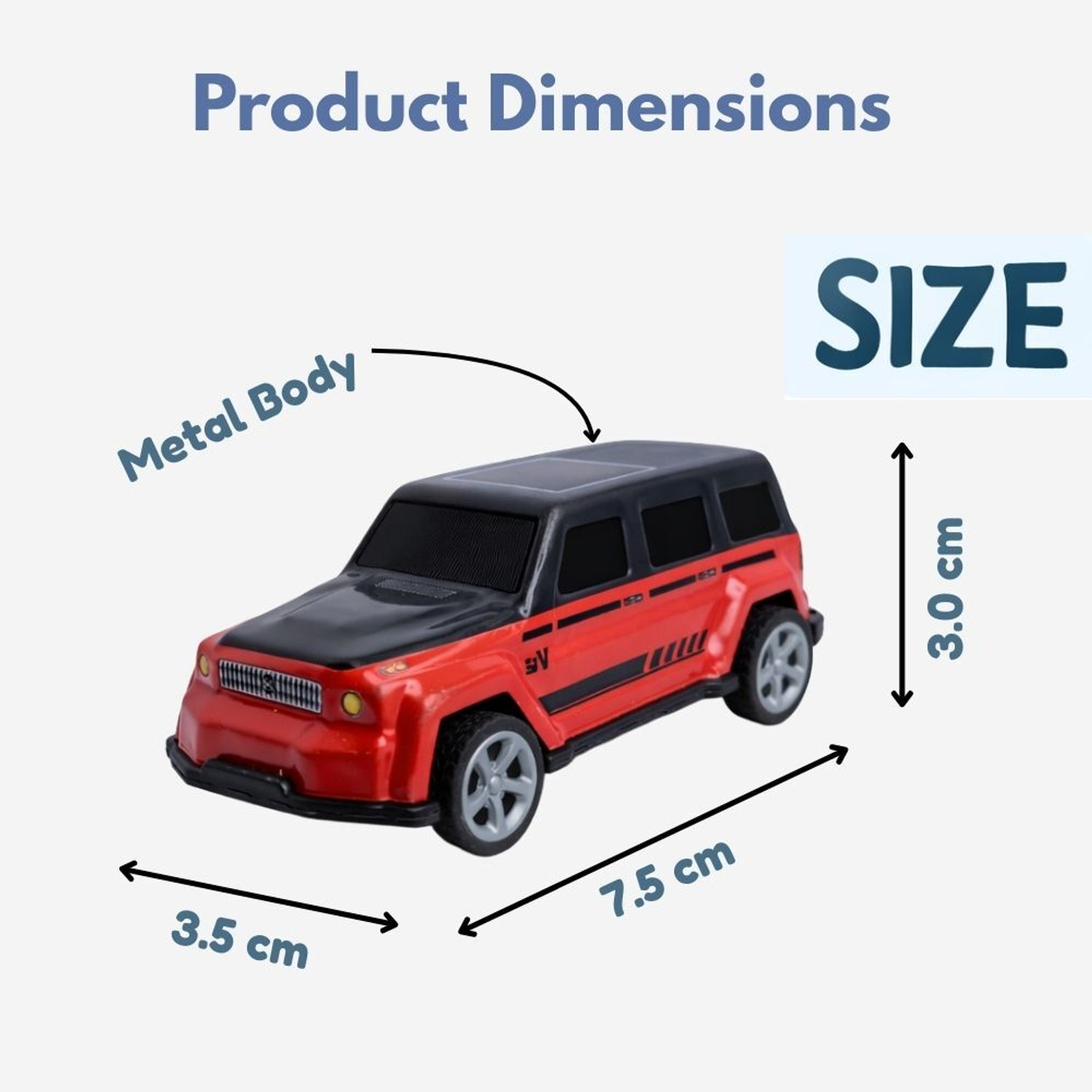 Image of RAD CARTEL 12 Pcs Alloy Metal Pull Back SUV G-Wagon Style Mini Cars Set for Kids