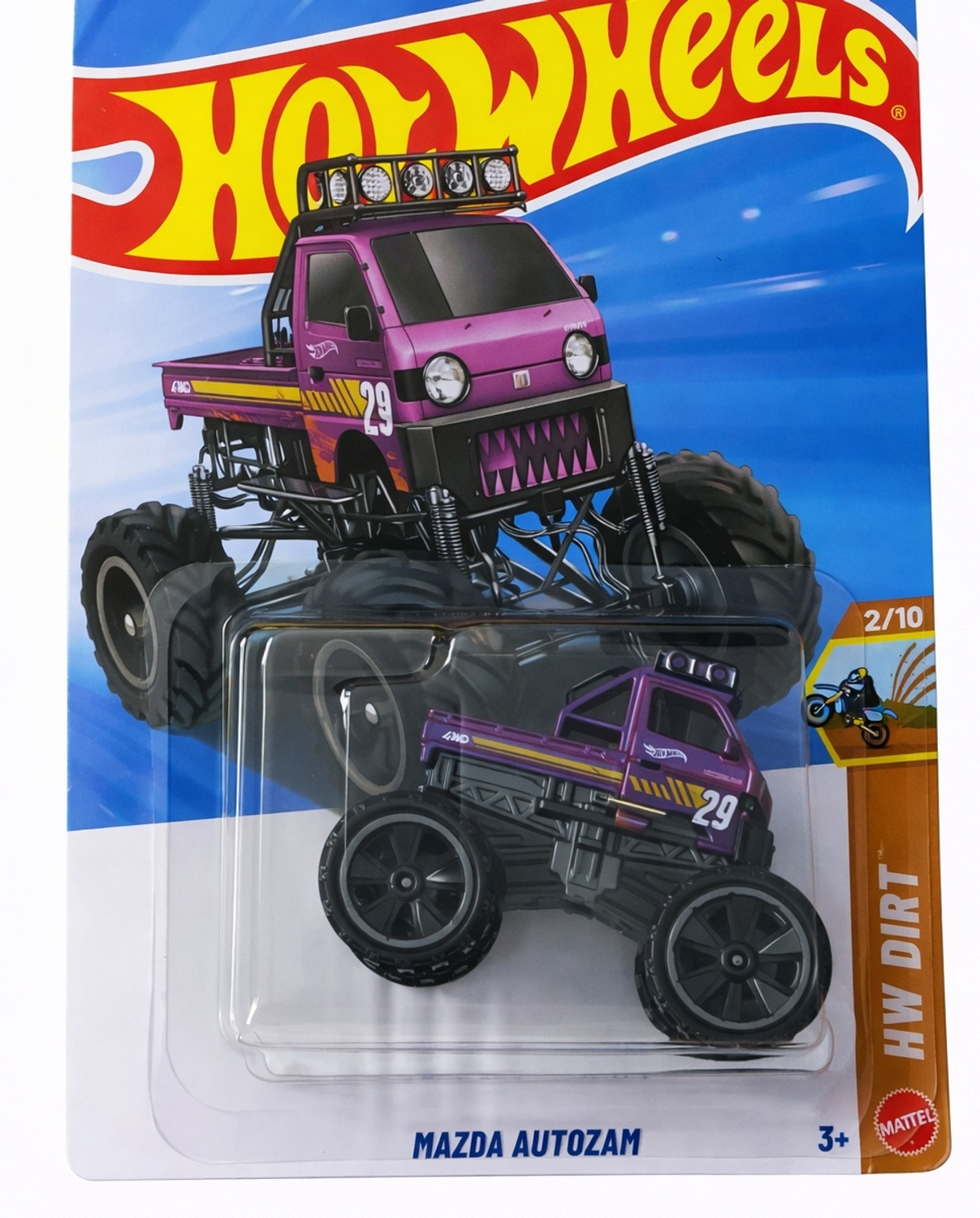 Image of HOT WHEELS C4982 MAZDA AUTOZAM 2 /10 HW DIRT DIE CAST TOY CAR
