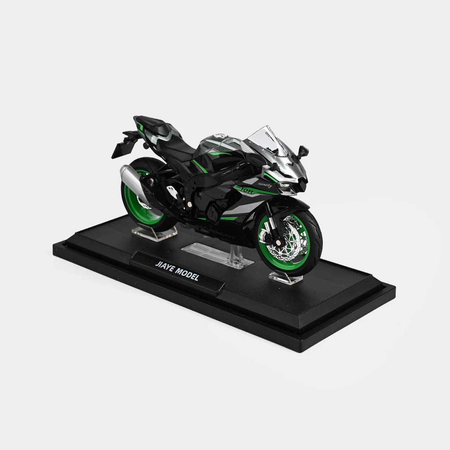 TOYRENTTO 1:12 Kawasaki Ninja ZX-10R Diecast Bike Model Metal Toy