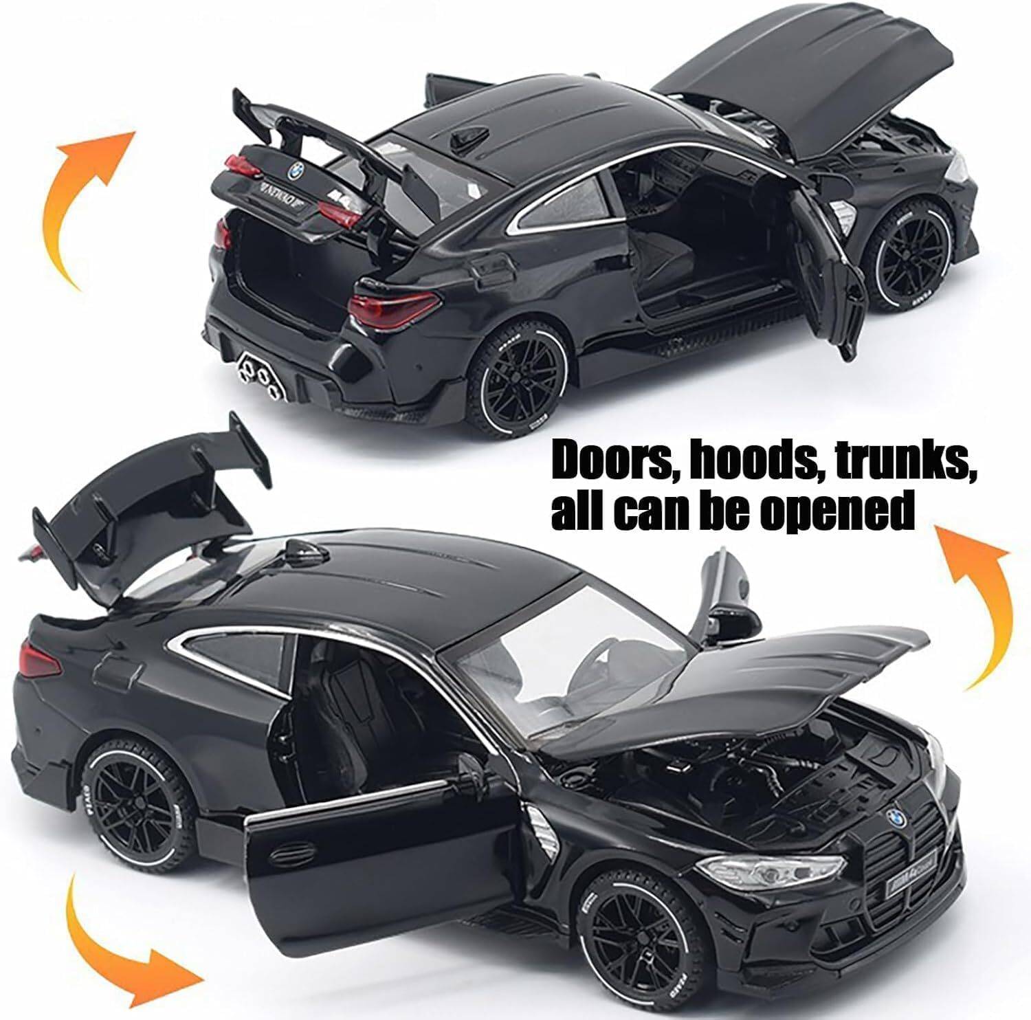 GKNEX 1:32 BMW M4 Diecast Car Toy - Image 3