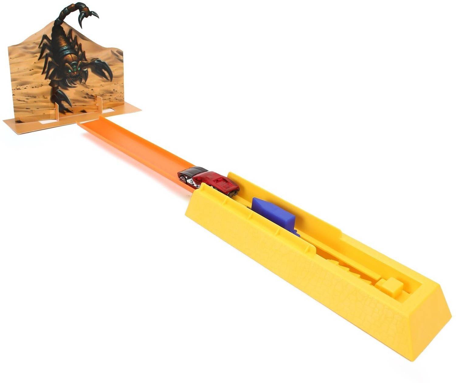 HOT WHEELS Entry Level trackset includes 1 Die-Cast car, Design and Color may vary