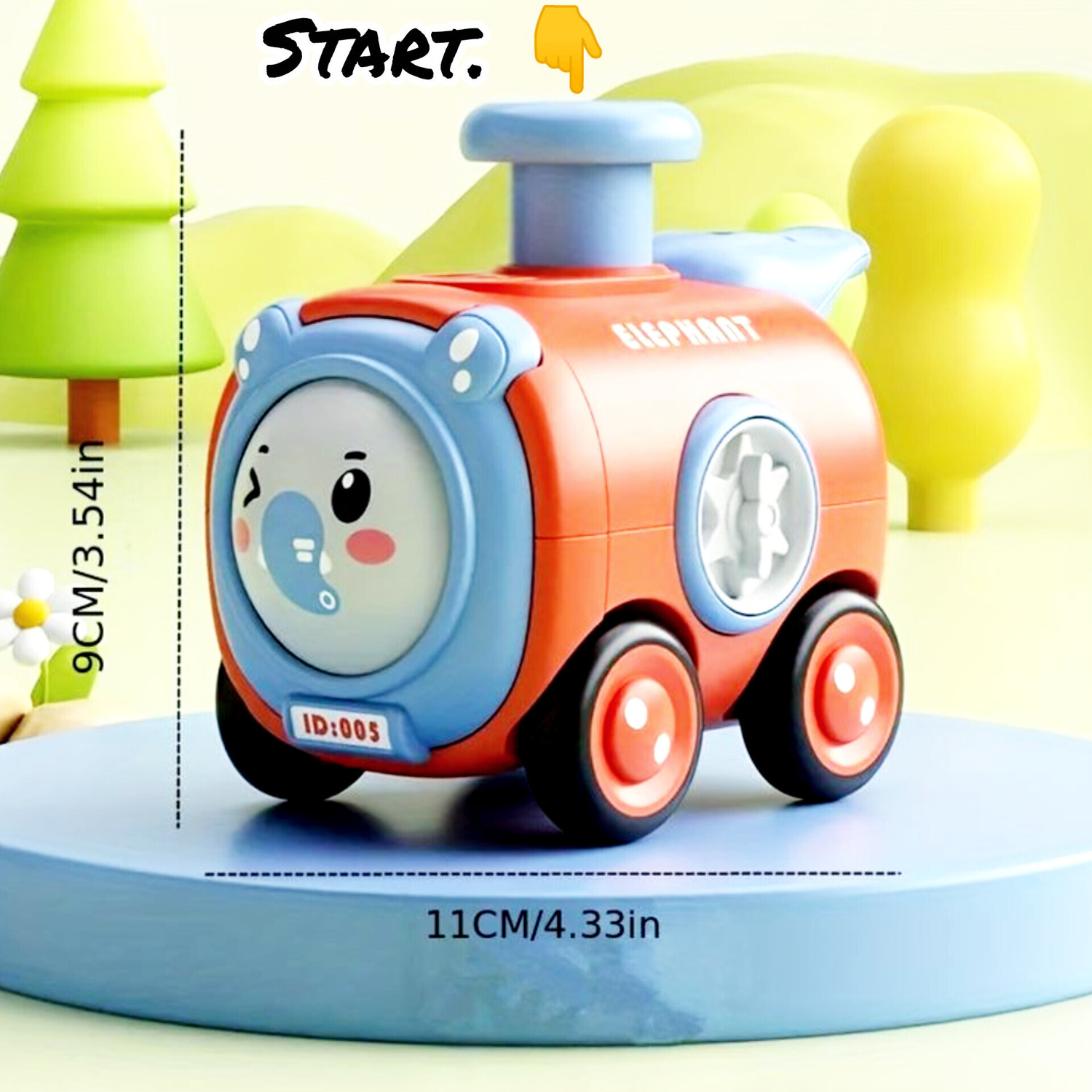 Image of Forbuz Royal Mini Truck Toy for Kids, Amazing Toys, 360 Degree Stunt Truck