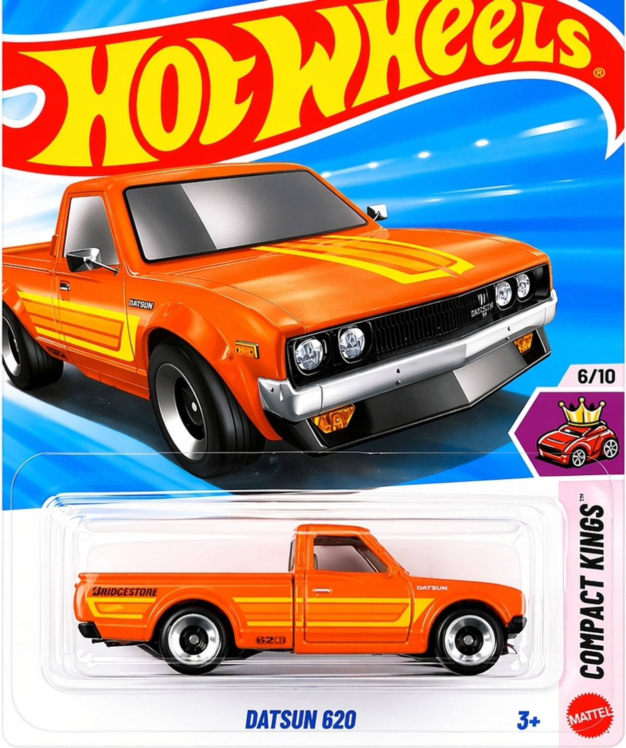 Image of HOT WHEELS C4982 DATSUN 620 6 /10 DIE CAST TOY CAR