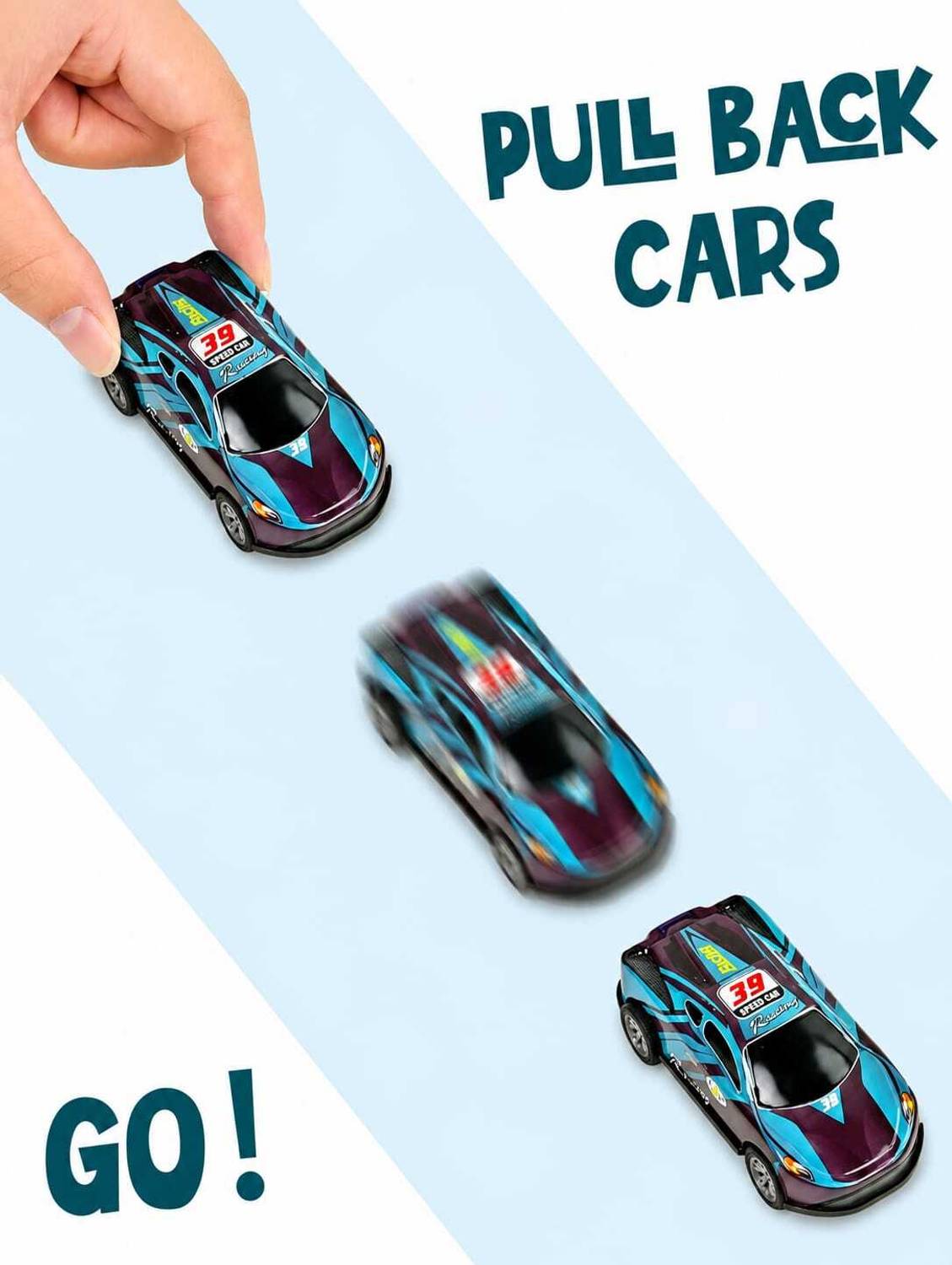 Tackel Mini Pull Back Racing Cars for Kids - Image 4