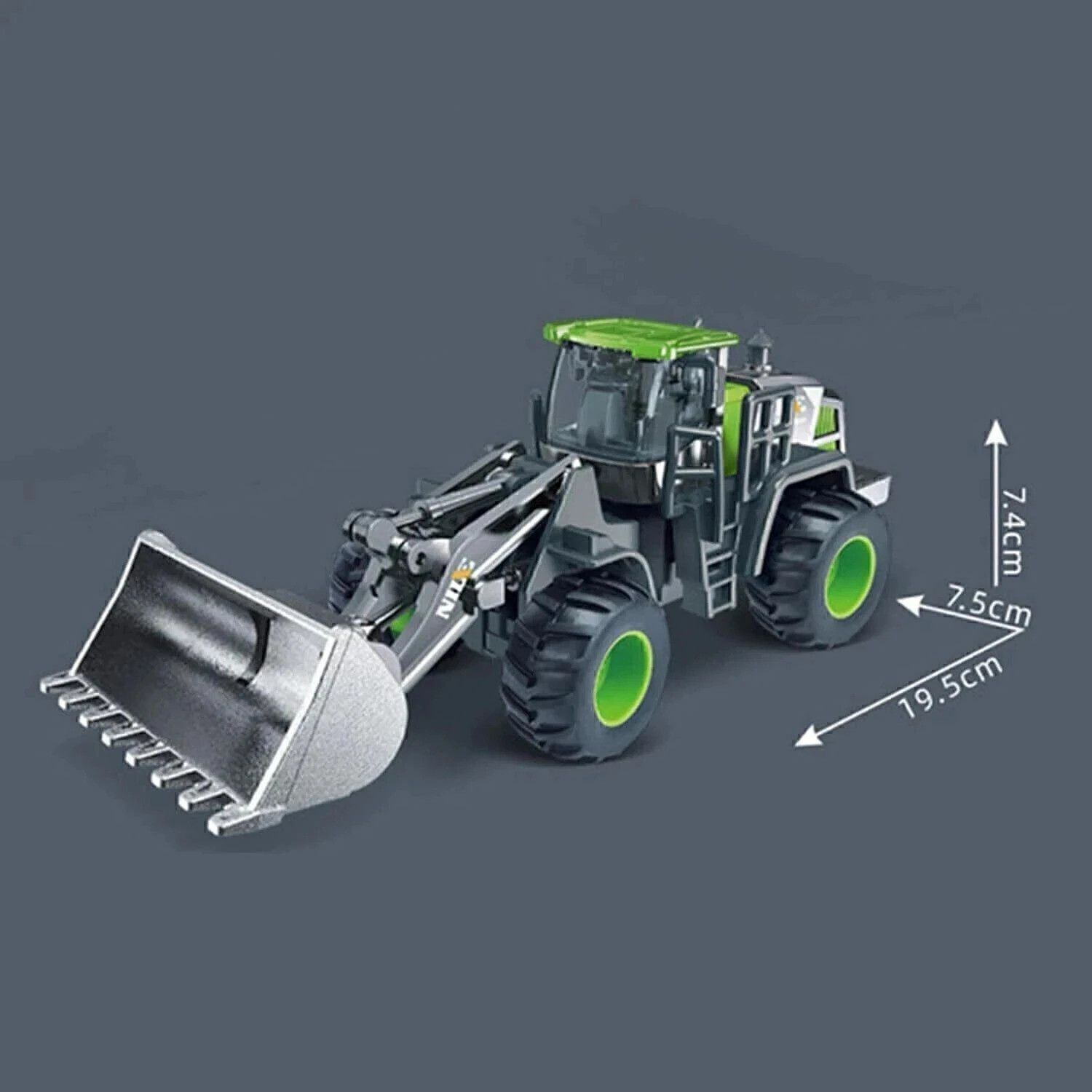 Image of SHIPEASE Friction Powered Excavator Construction Truck Engineering Bulldozer Toy for Kids (Multicolor)
