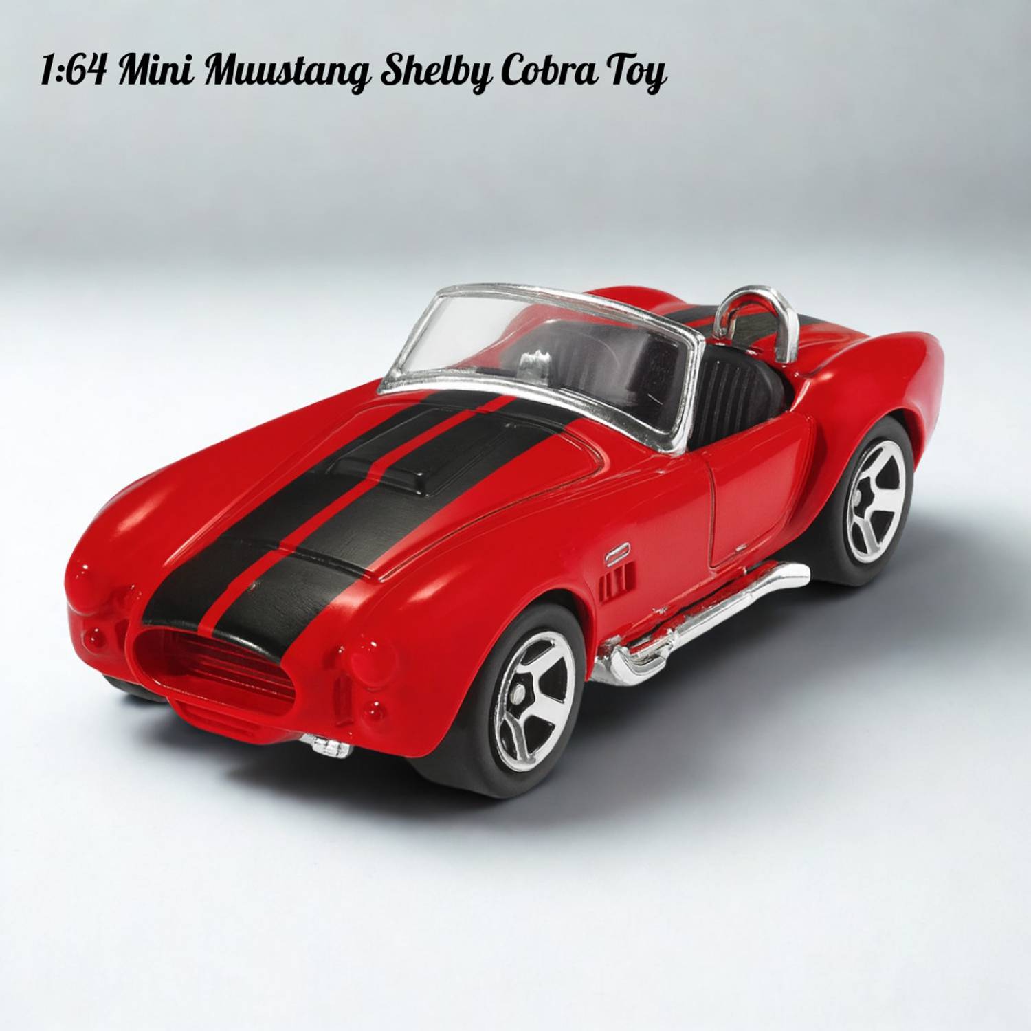 Arizuul 1:64 Mini Mustang Shelby Cobra Die-Cast Toy Car for Kids - Collectible and Fun