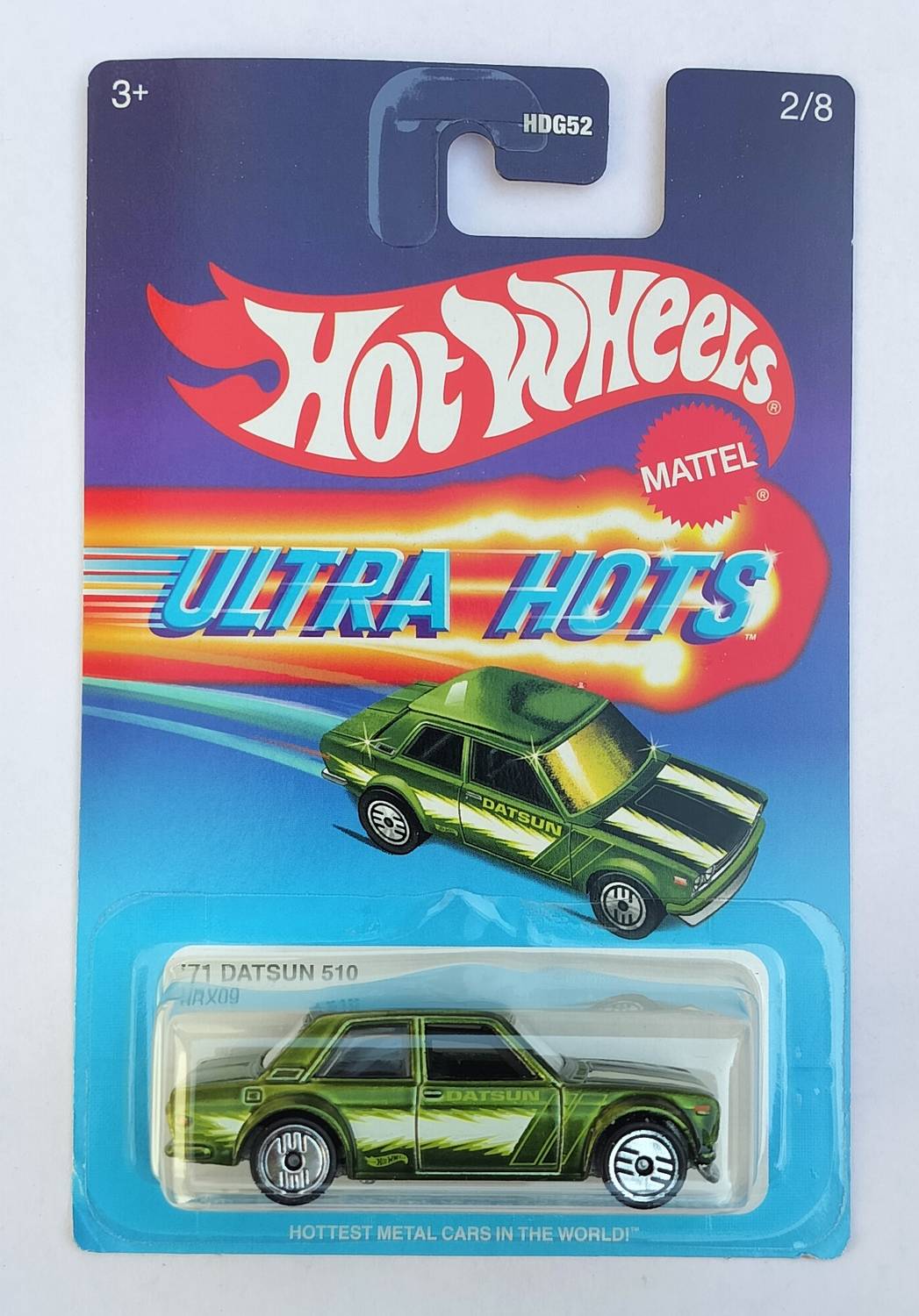 HOT WHEELS HDG52 71 DATSUN 510 TOY CAR - HDG52 71 DATSUN 510 TOY