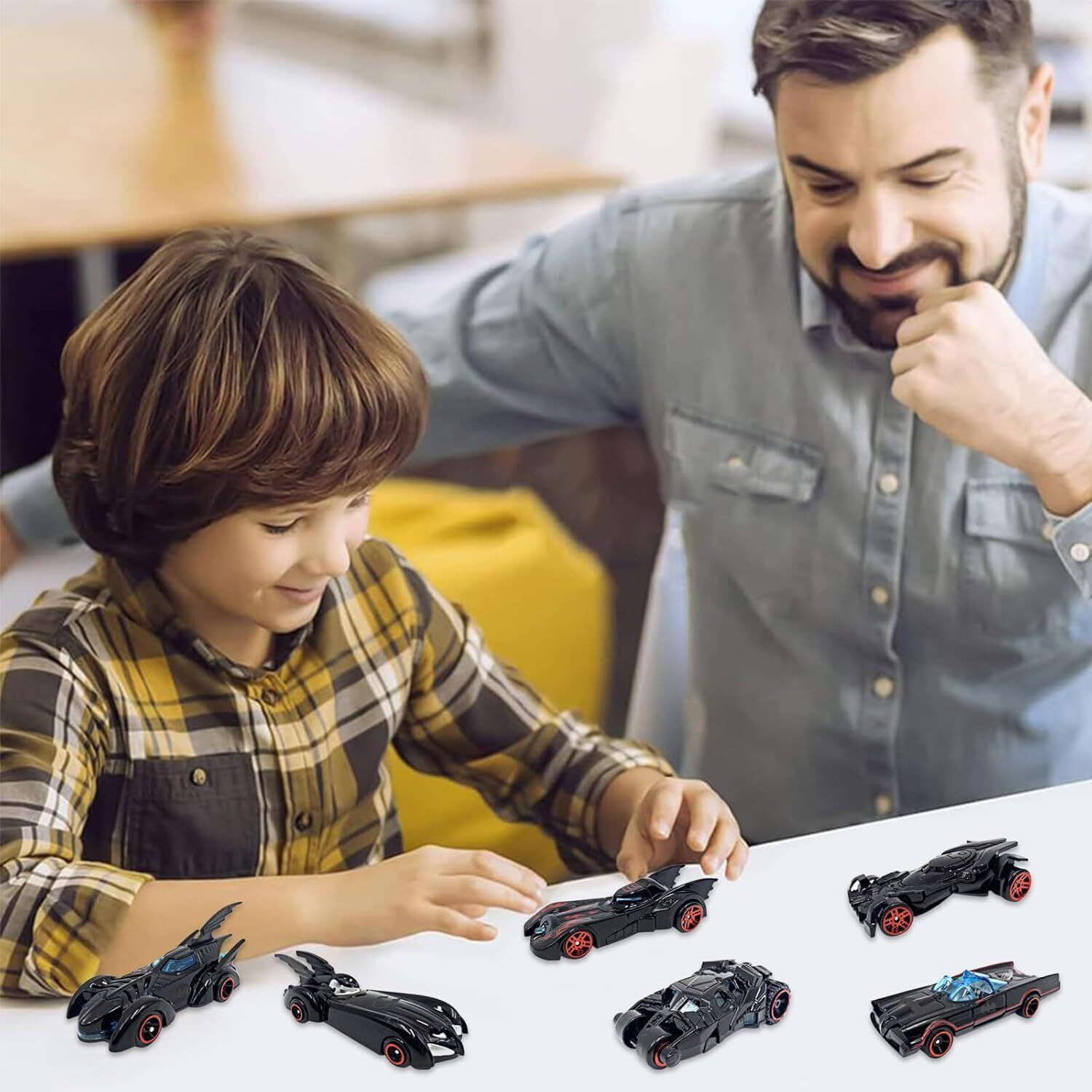 Image of HARSHKRISAV Batman Die Cast Metal Batmobile Toy Car for Kids |