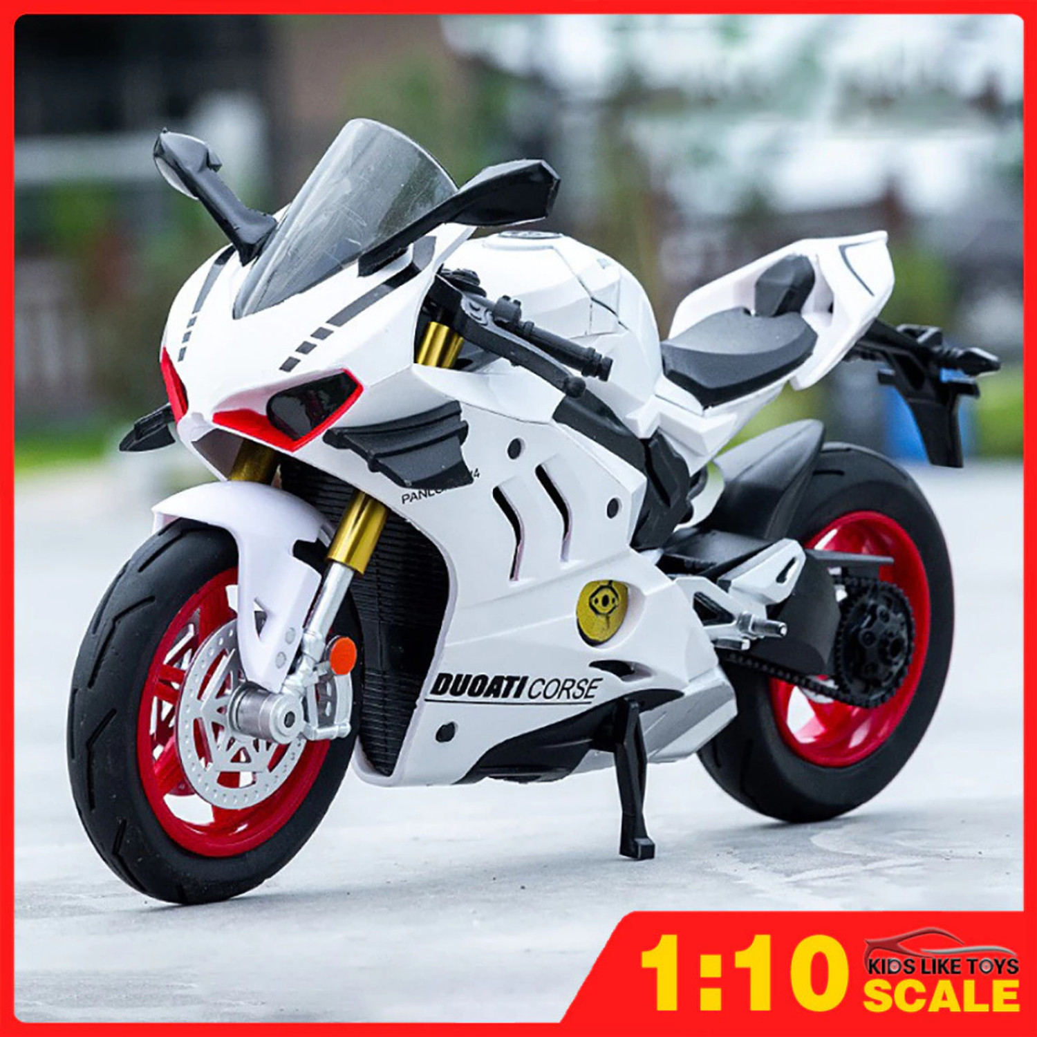 Image of Arizuul Panigale V4 1:10 Scale Toy Motorcycle, Collector's Edition