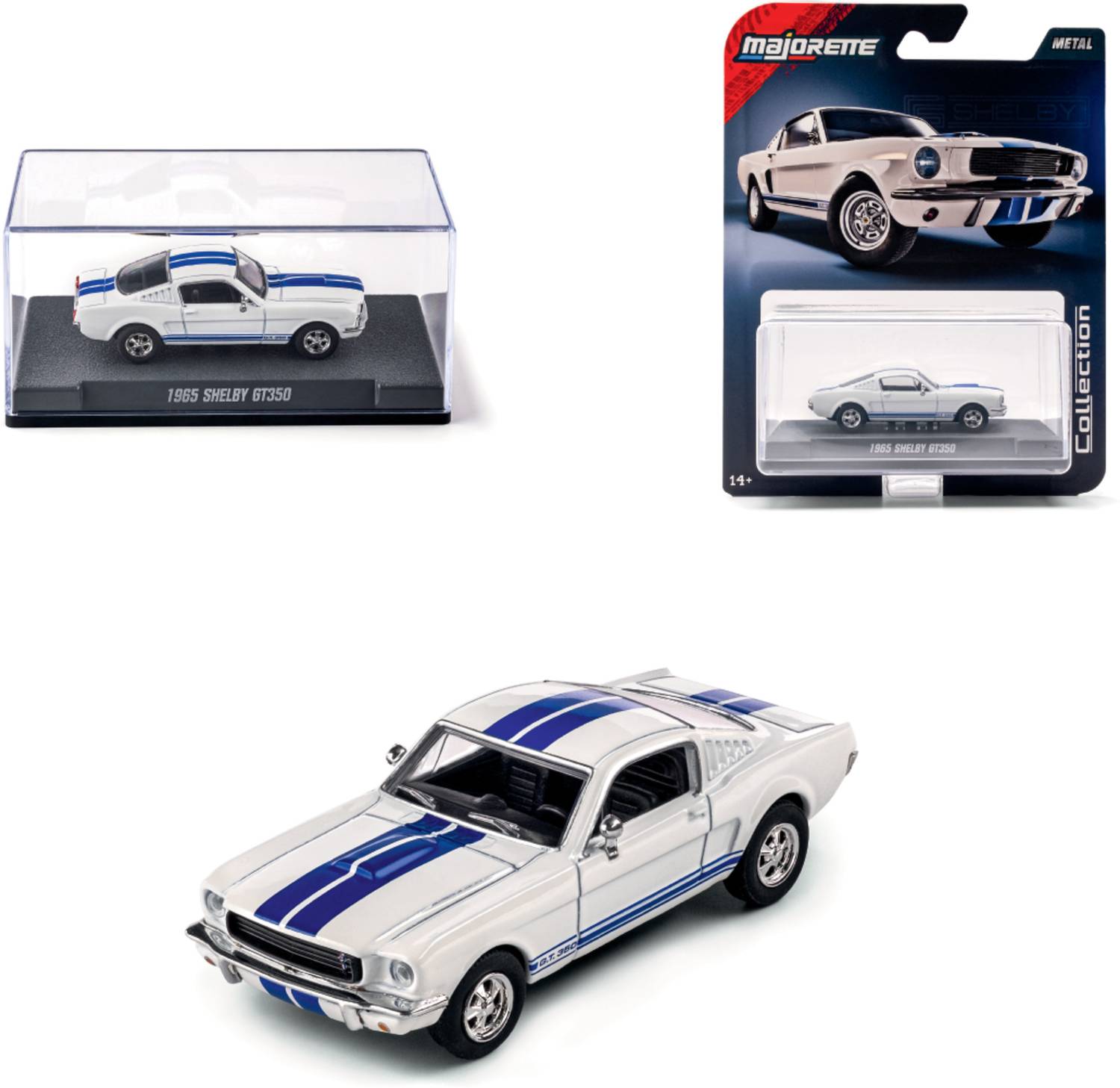 Majorette Collection 1965 Shelby GT350 Red